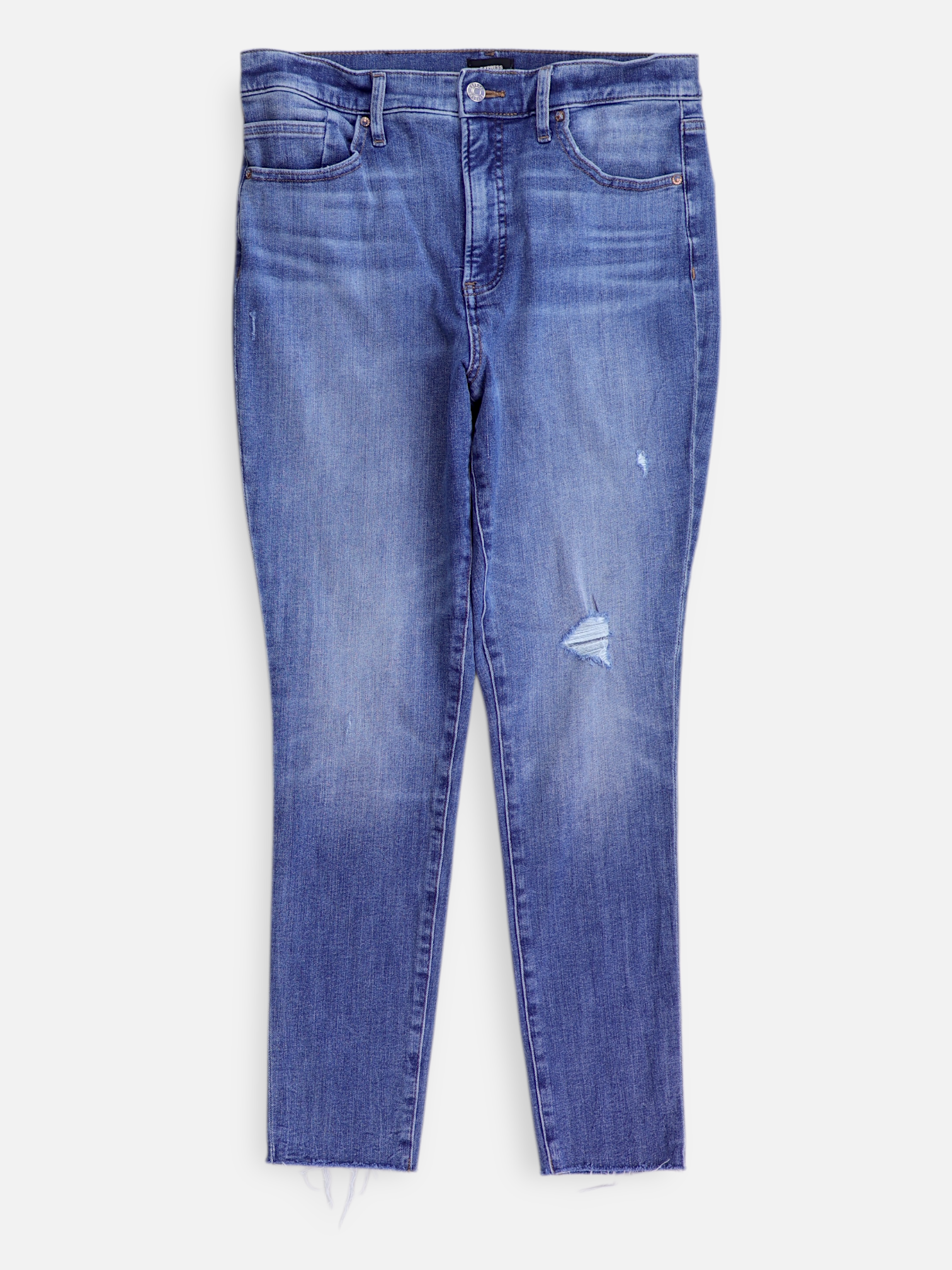 EXPRESS Jean Skinny Fit Denim - Mujer - 10