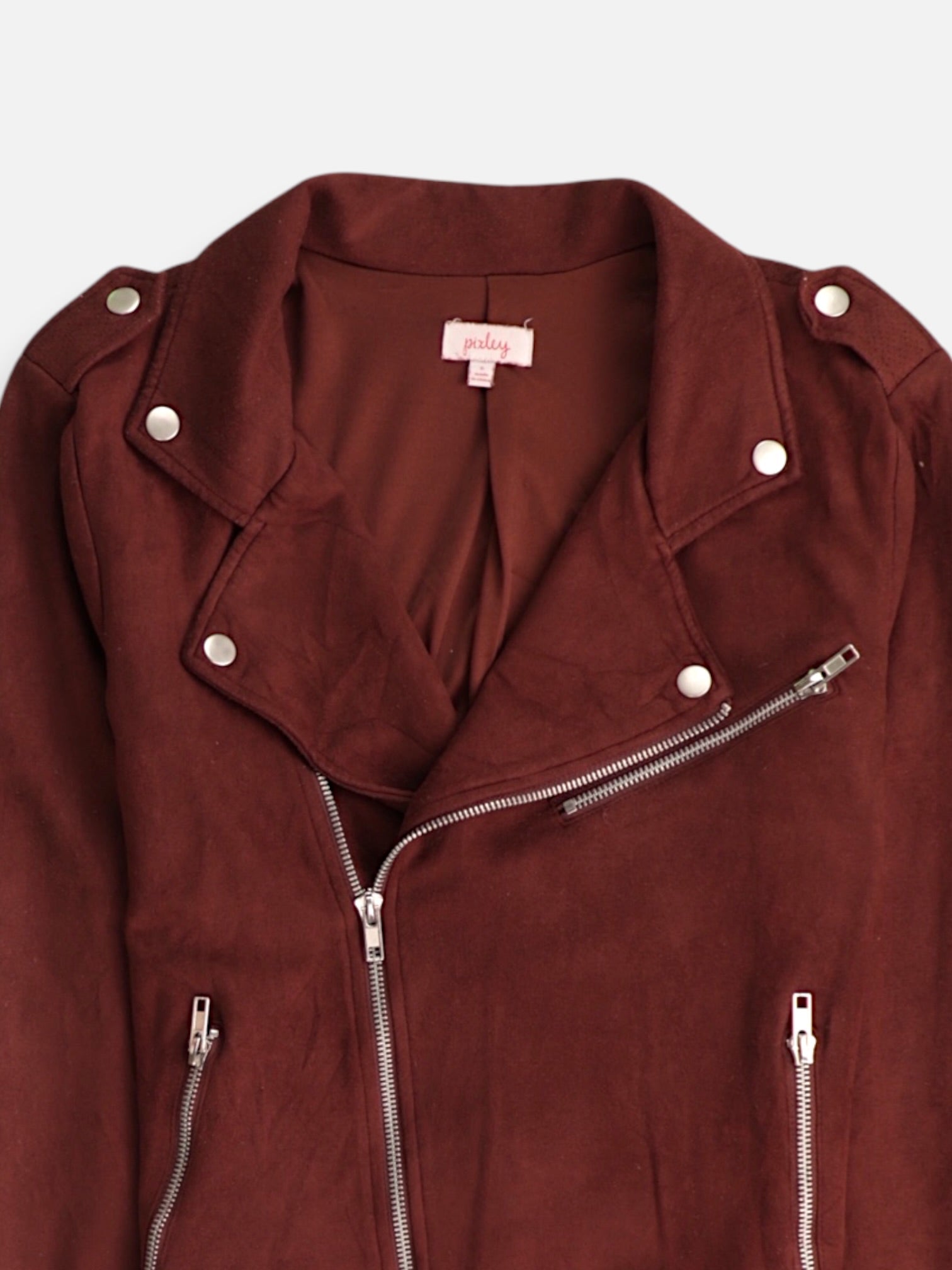 Chaqueta Casual Suede - Mujer - Small