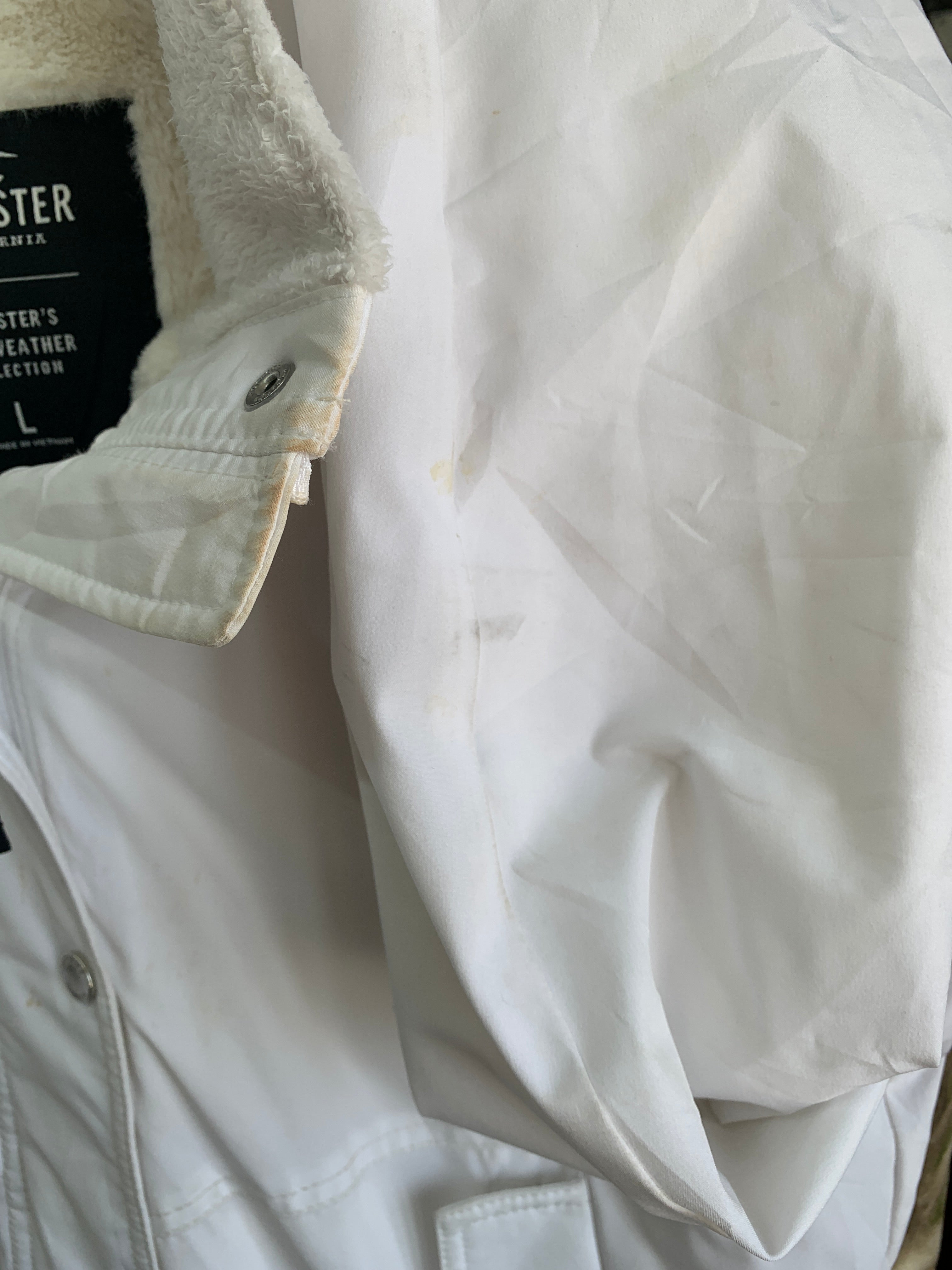 Hollister Chaqueta Impermeable Hardshell - Mujer - Large