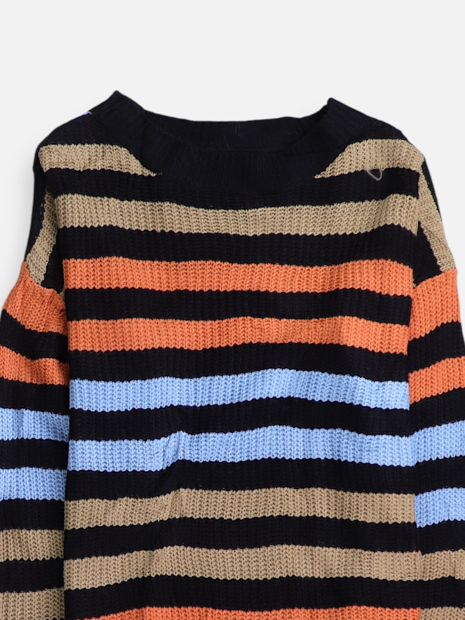 Sueter Knit Color Block - Mujer - Small