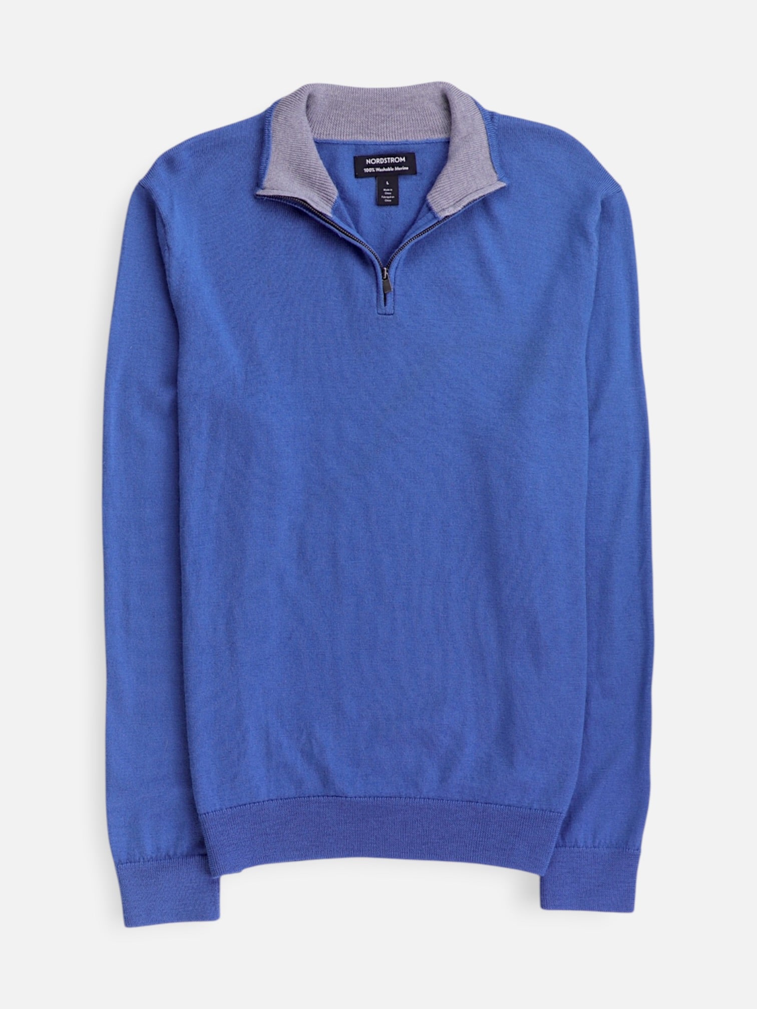 Sueter Fleece Casual - Hombre - Large