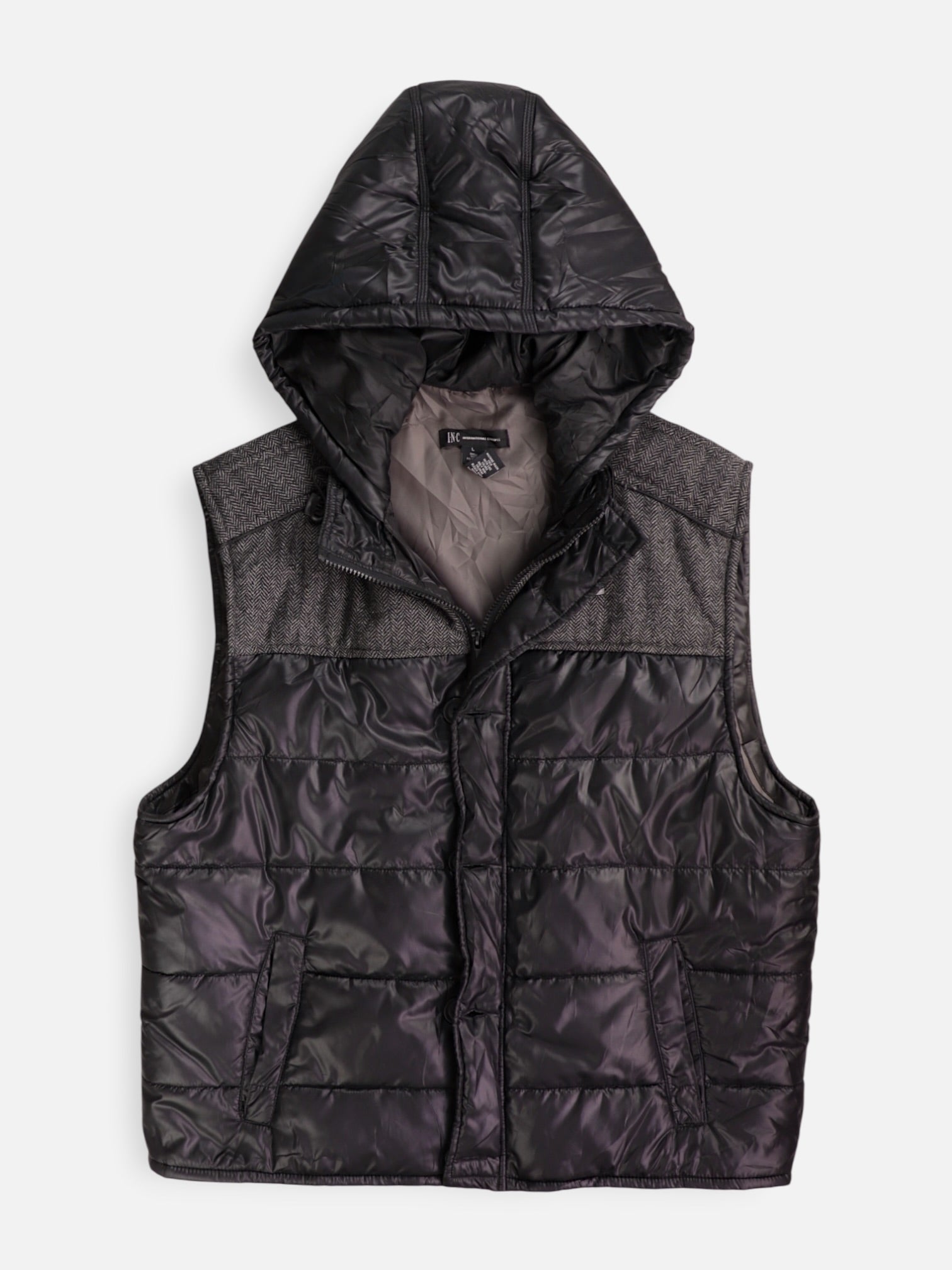 I.N.C Chaleco Puffer - Hombre - Large