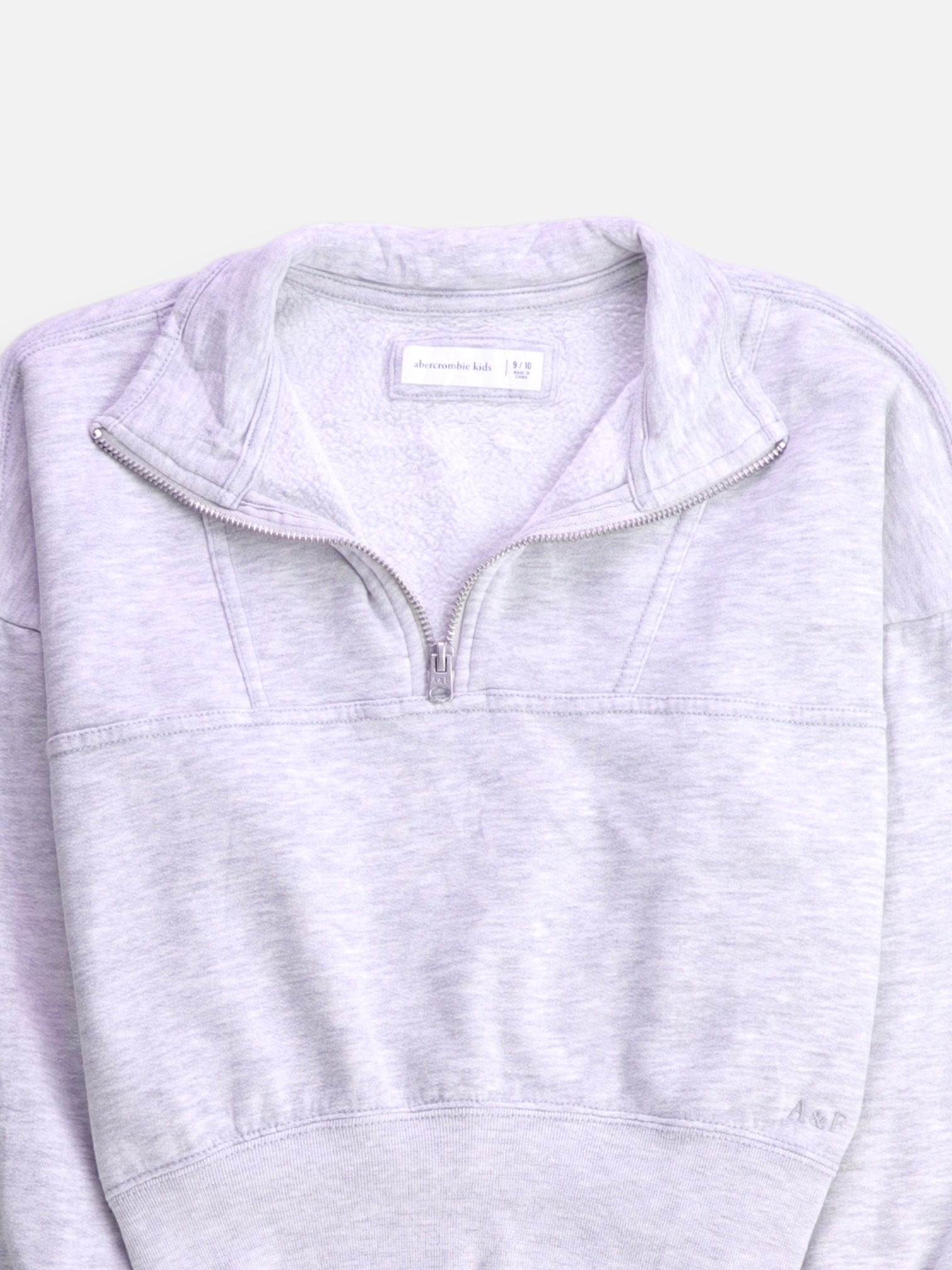 Abercrombie & Fitch Sudadera Fleece Basic - Niña - Small - 9-10Y (Años)