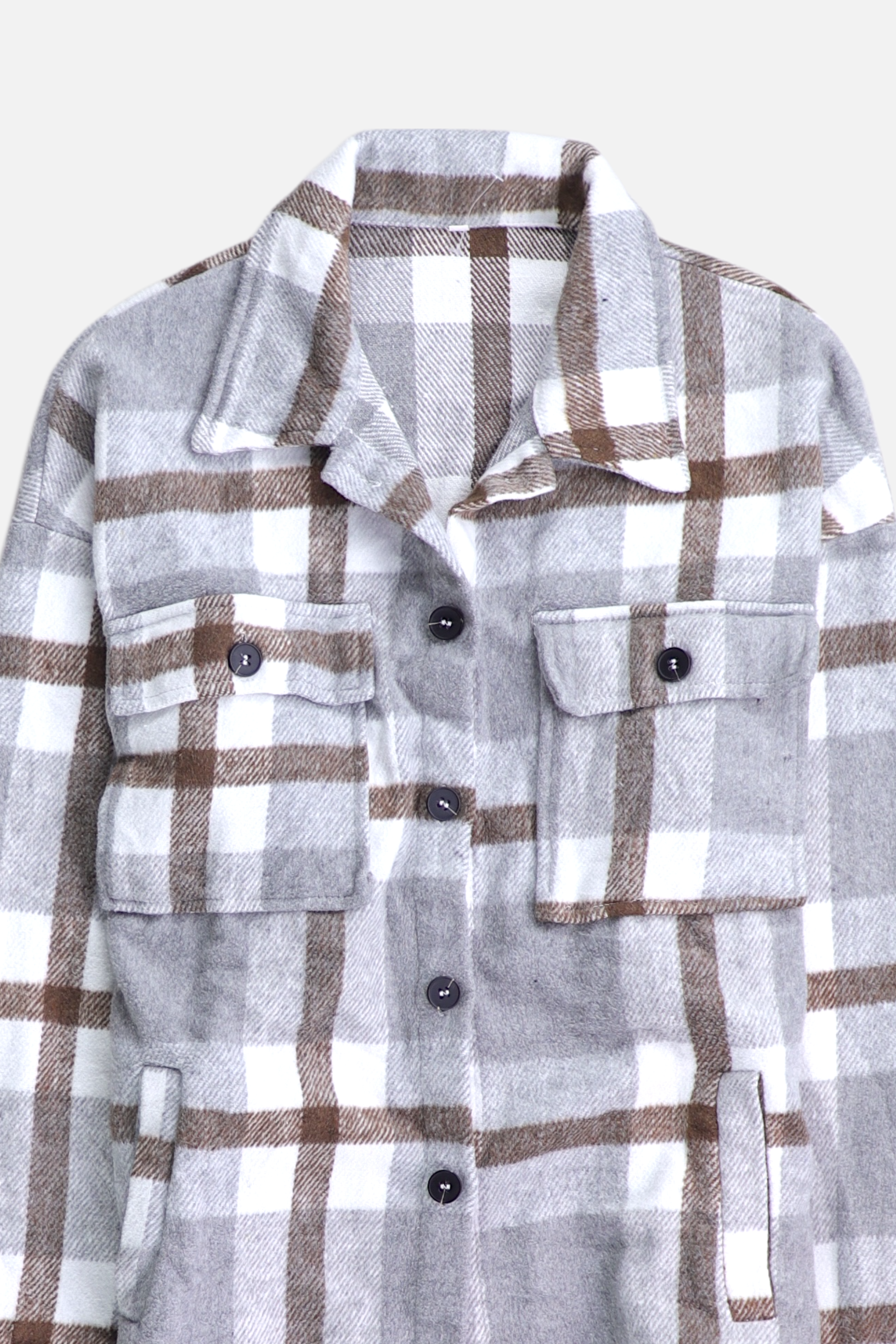 Chaqueta Sobrecamisa Basic - Mujer - Small