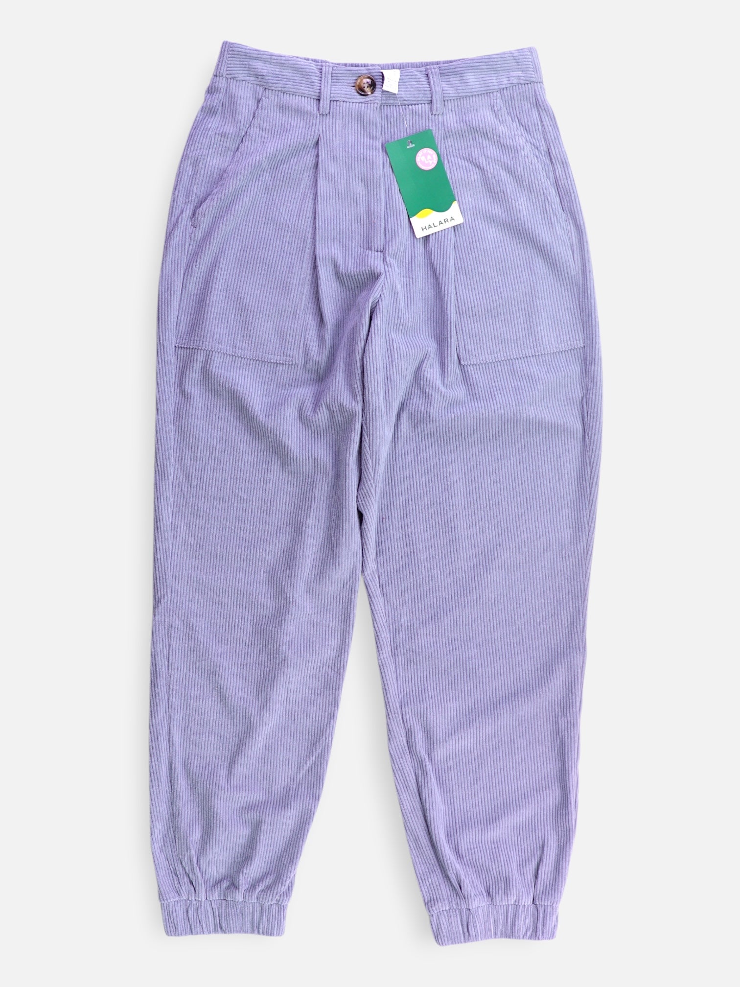 Pantalon Regular Fit Corduroy - Mujer - XS