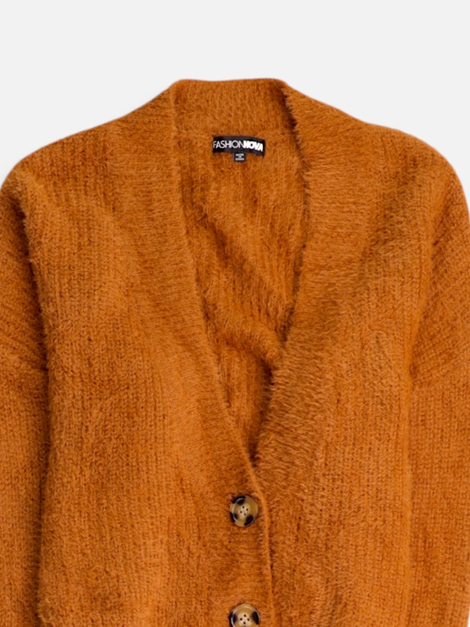 Fashionnova Sueter Cardigan Casual - Mujer - Small