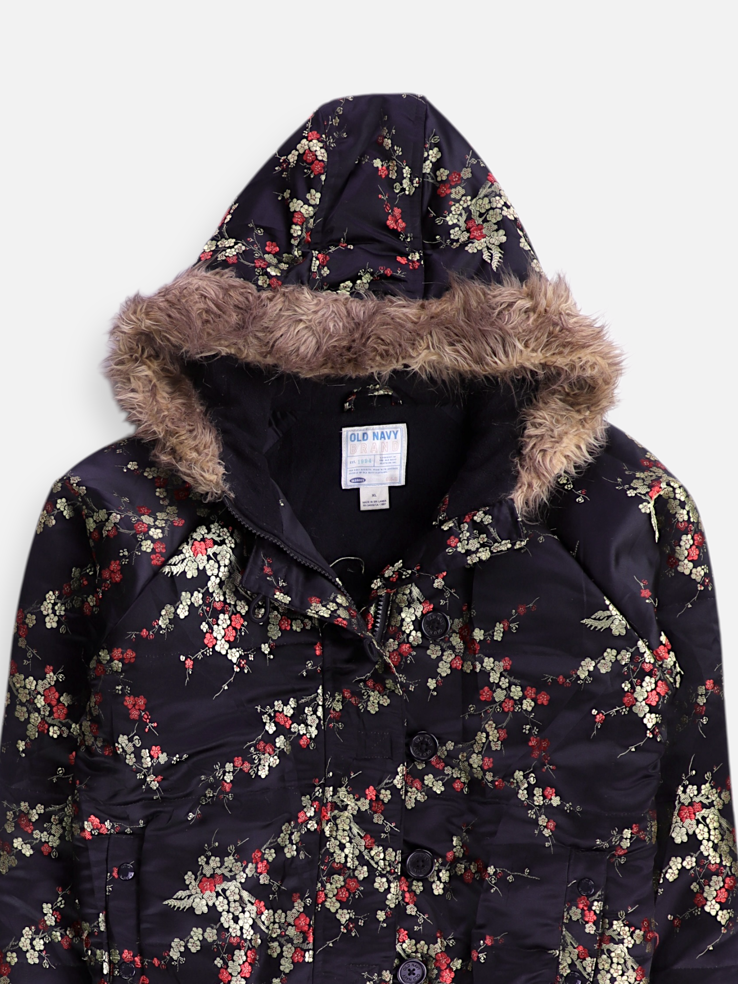 Old Navy Chaqueta Puffer Basic - Niña - XL - 13-14Y (Años)