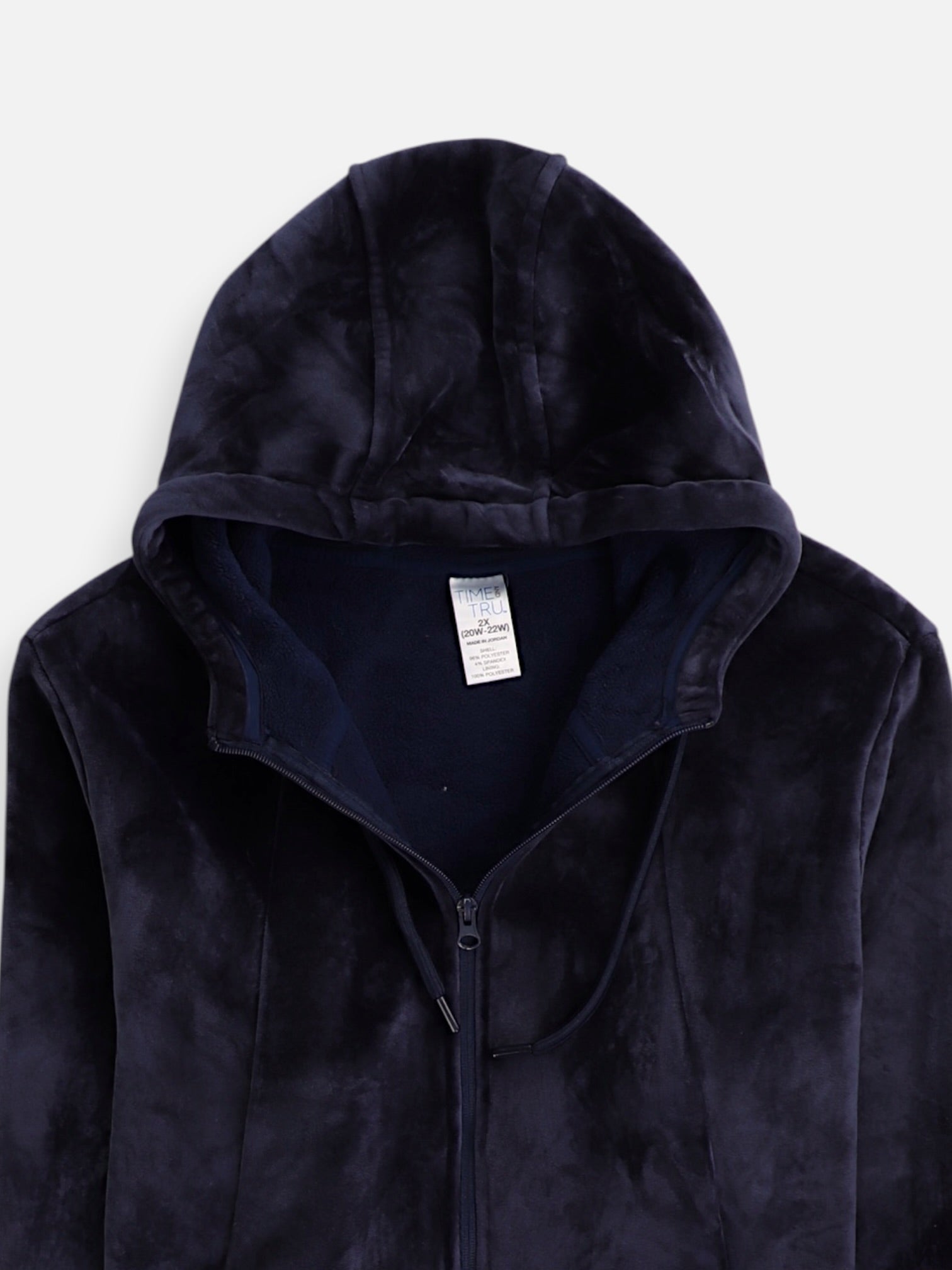 TIME THRU Sudadera Hoodie Basic - Mujer - 2XL