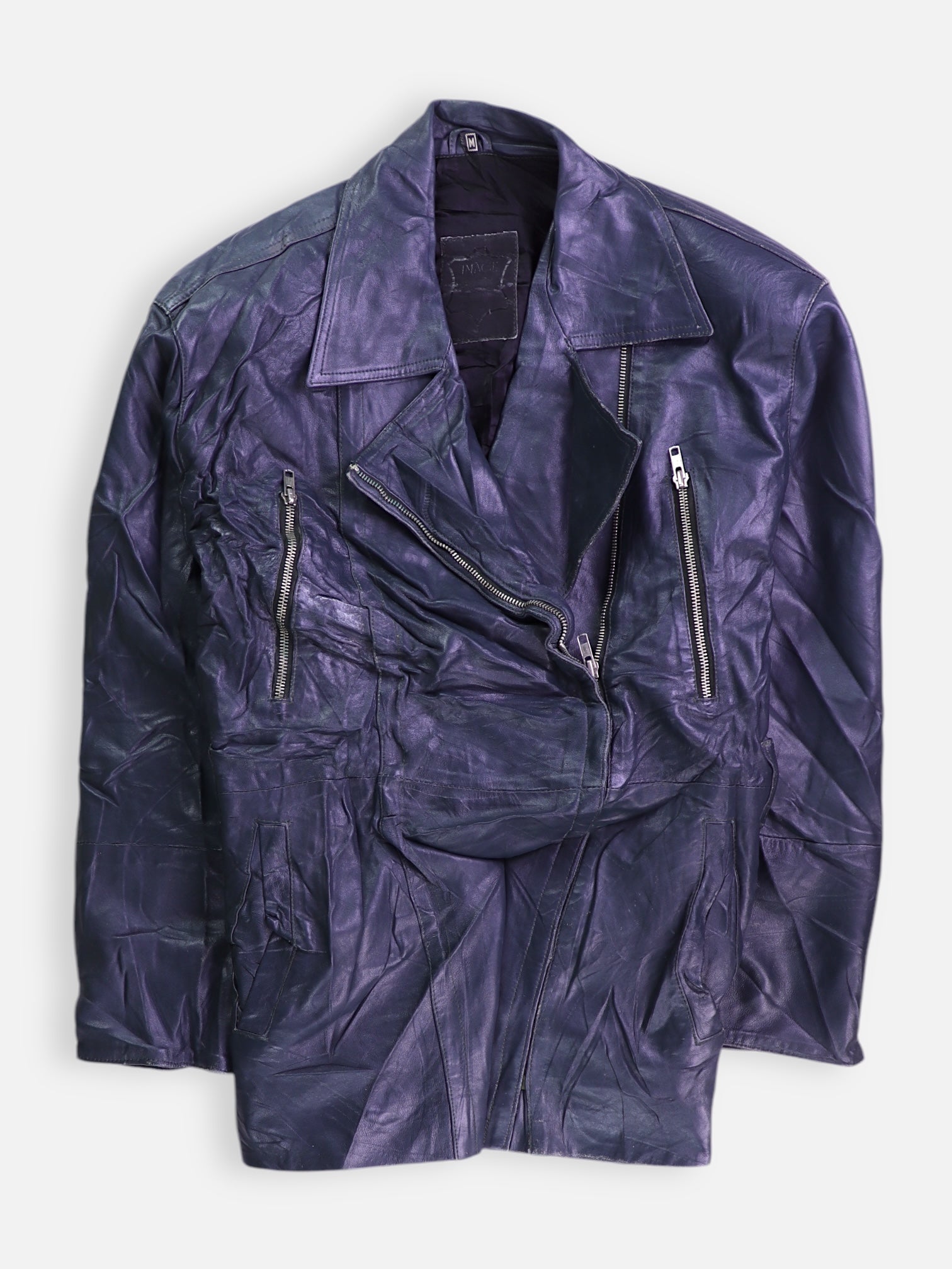 Chaqueta Cuero Basic - Mujer - Medium