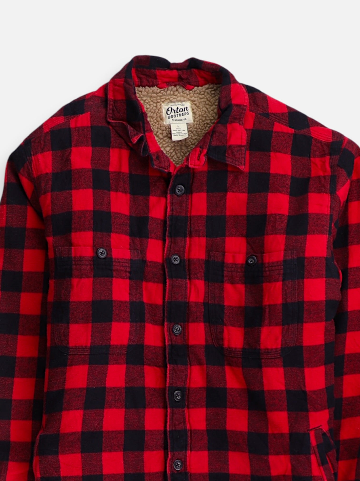 Chaqueta Sobrecamisa Color Block - Hombre - Large