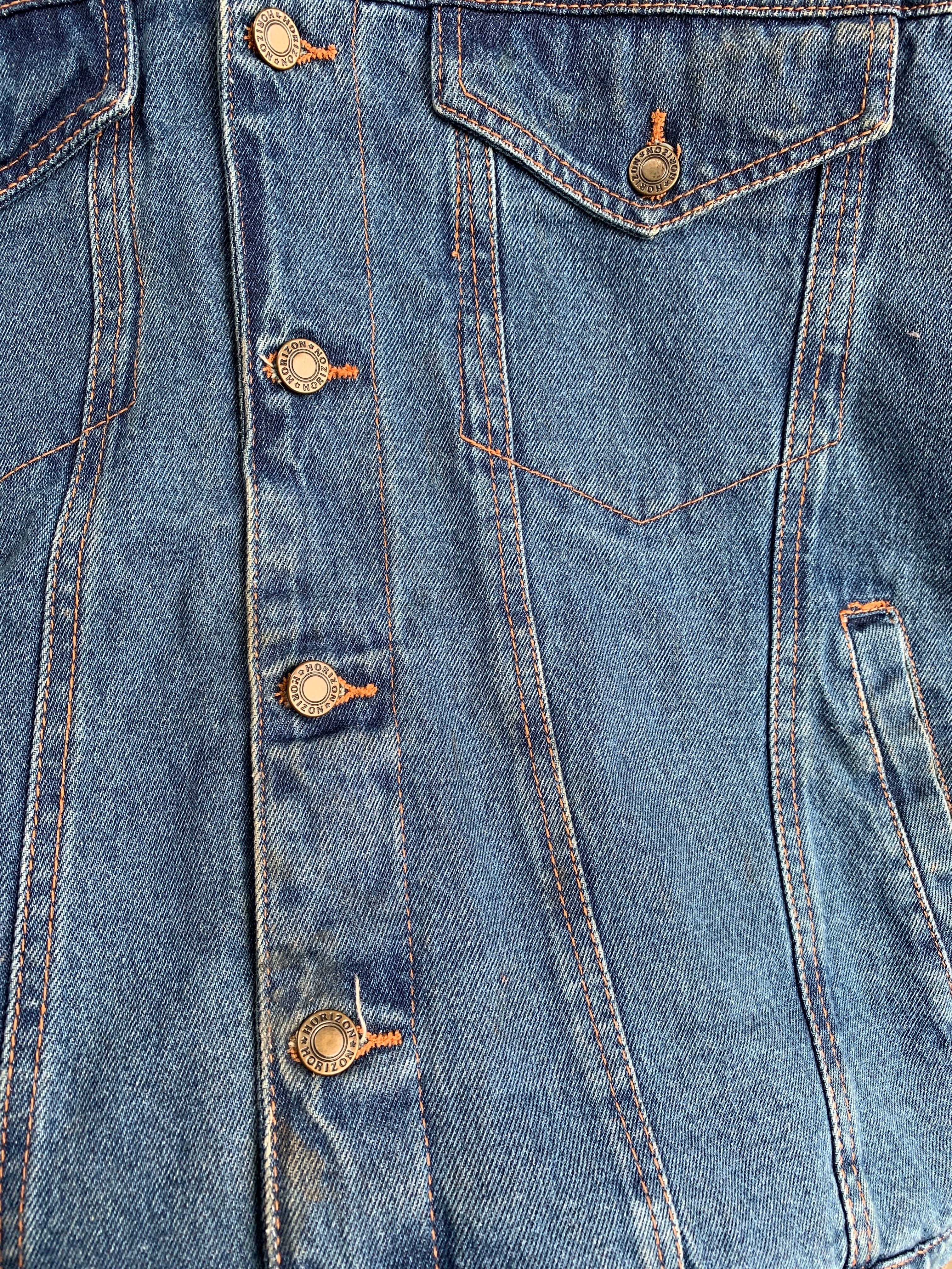 Chaleco Denim - Hombre - Large