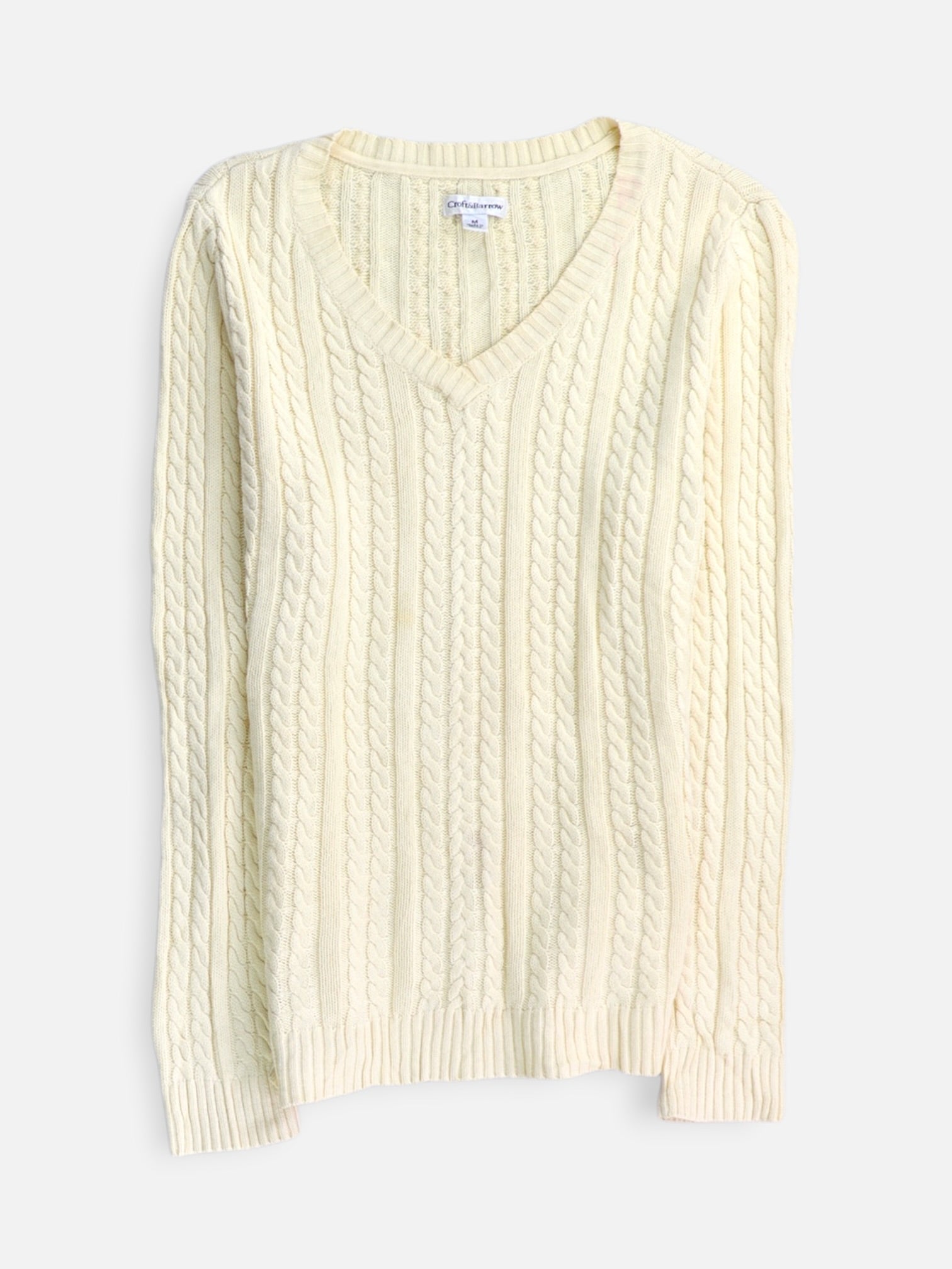 Croft & Barrow Sueter Knit Casual - Mujer - Medium