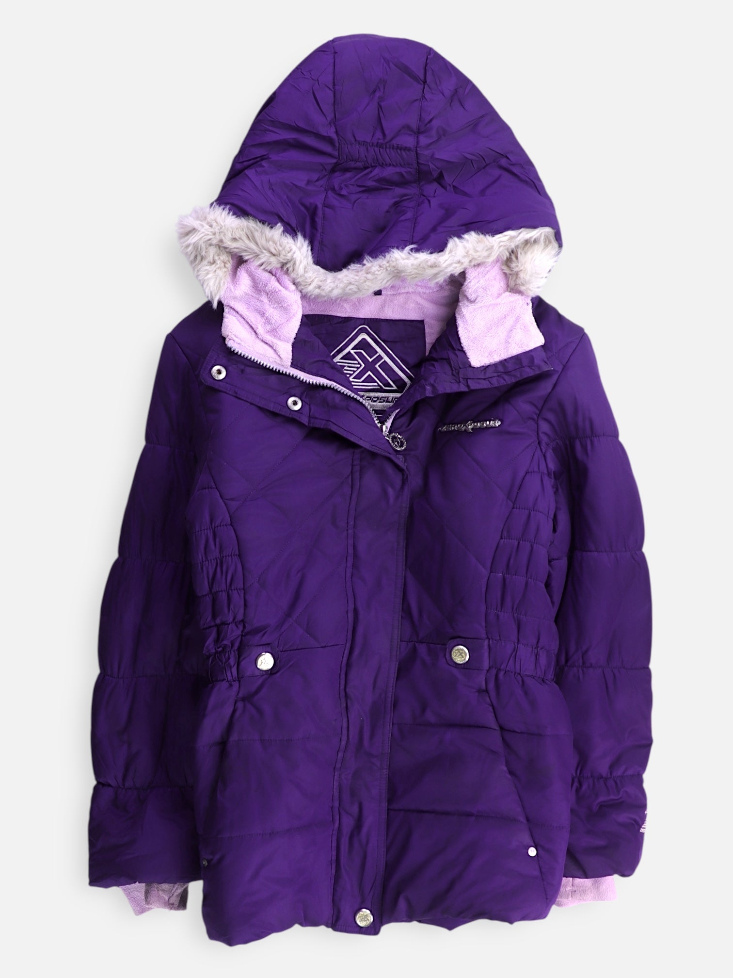 ZERO X POSUR Chaqueta Impermeable Puffer - Niña - 14 - 6-7Y (Años)