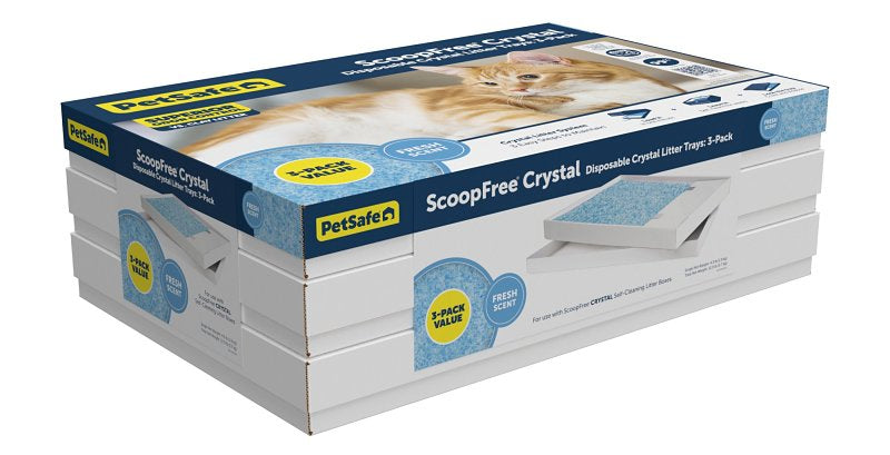Petsafe Bandeja de Arena de Cristal Desechable 3 Pack Gato - Talla Única (One Size)