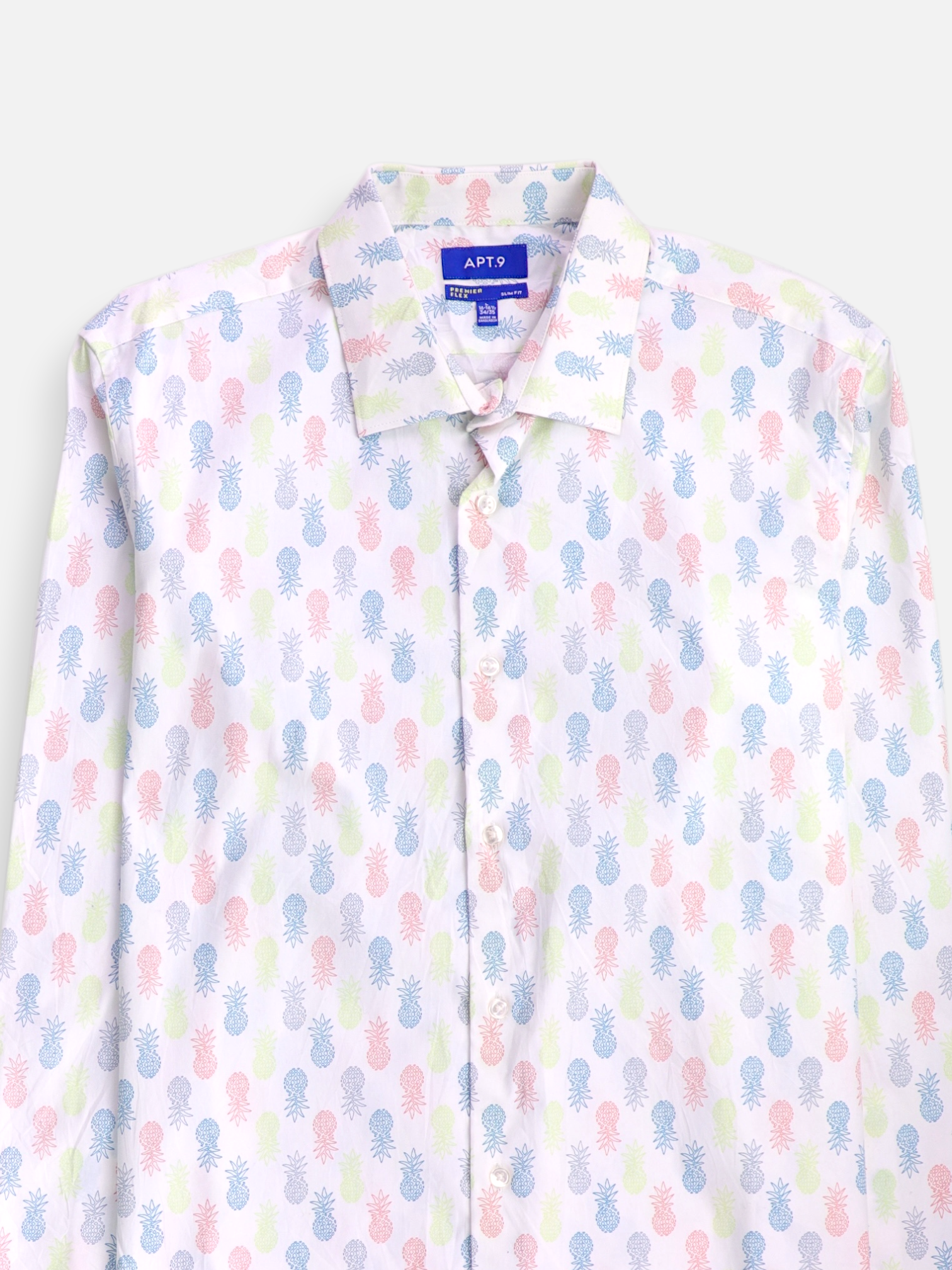 APT.9 Camisa Casual - Hombre - Large