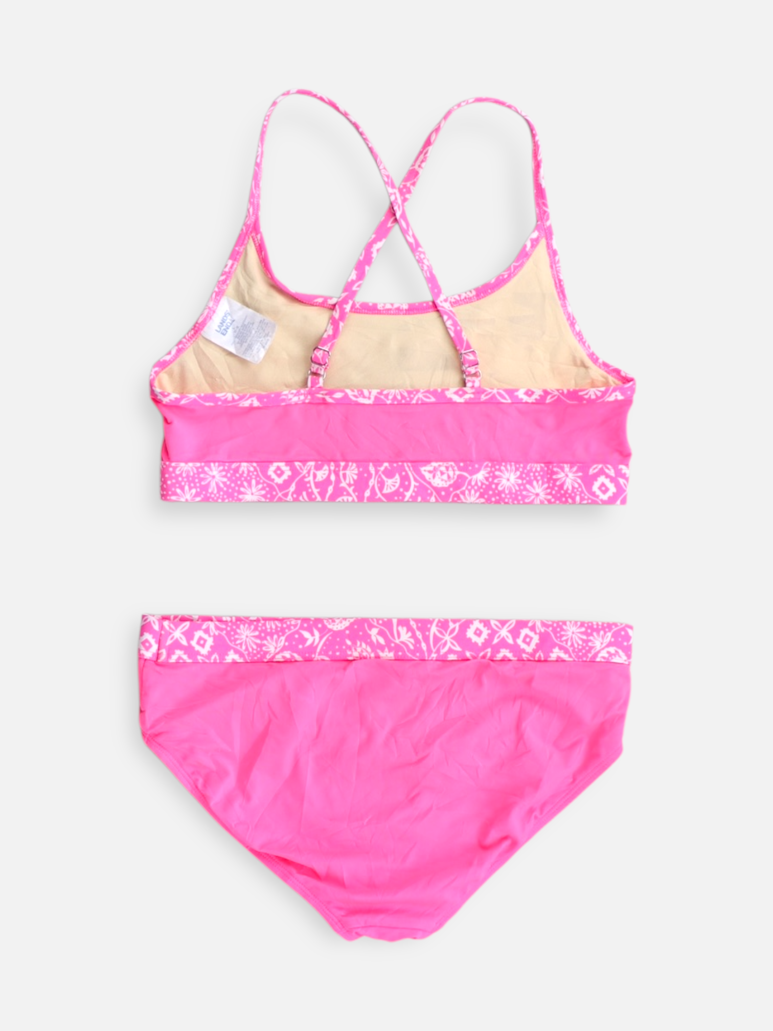 LANDS END Traje de Verano Dos piezas - Niña - Large - 10-12Y (Años)