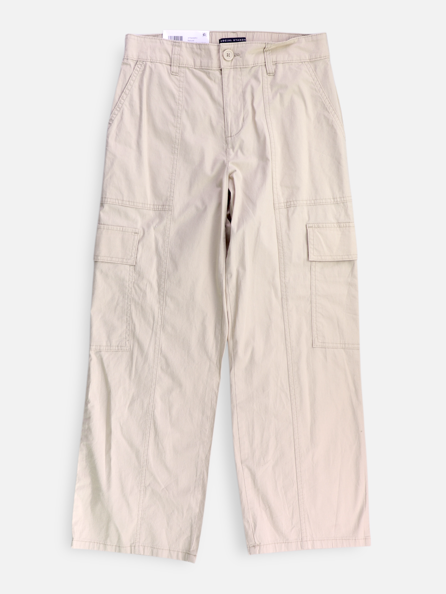 Pantalon Regular Fit Cargo - Mujer - Small