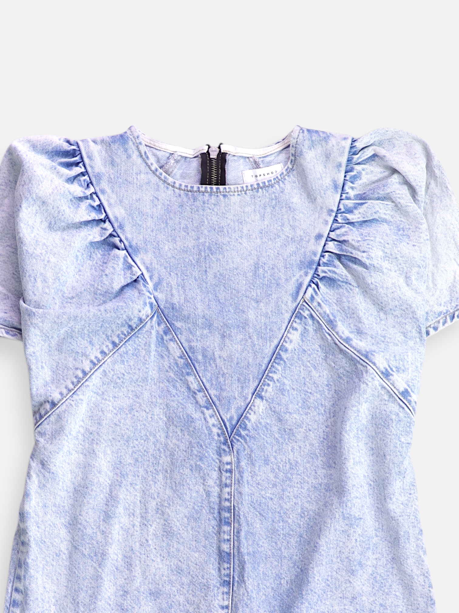 TOPSHOP Vestido Denim - Mujer - 6