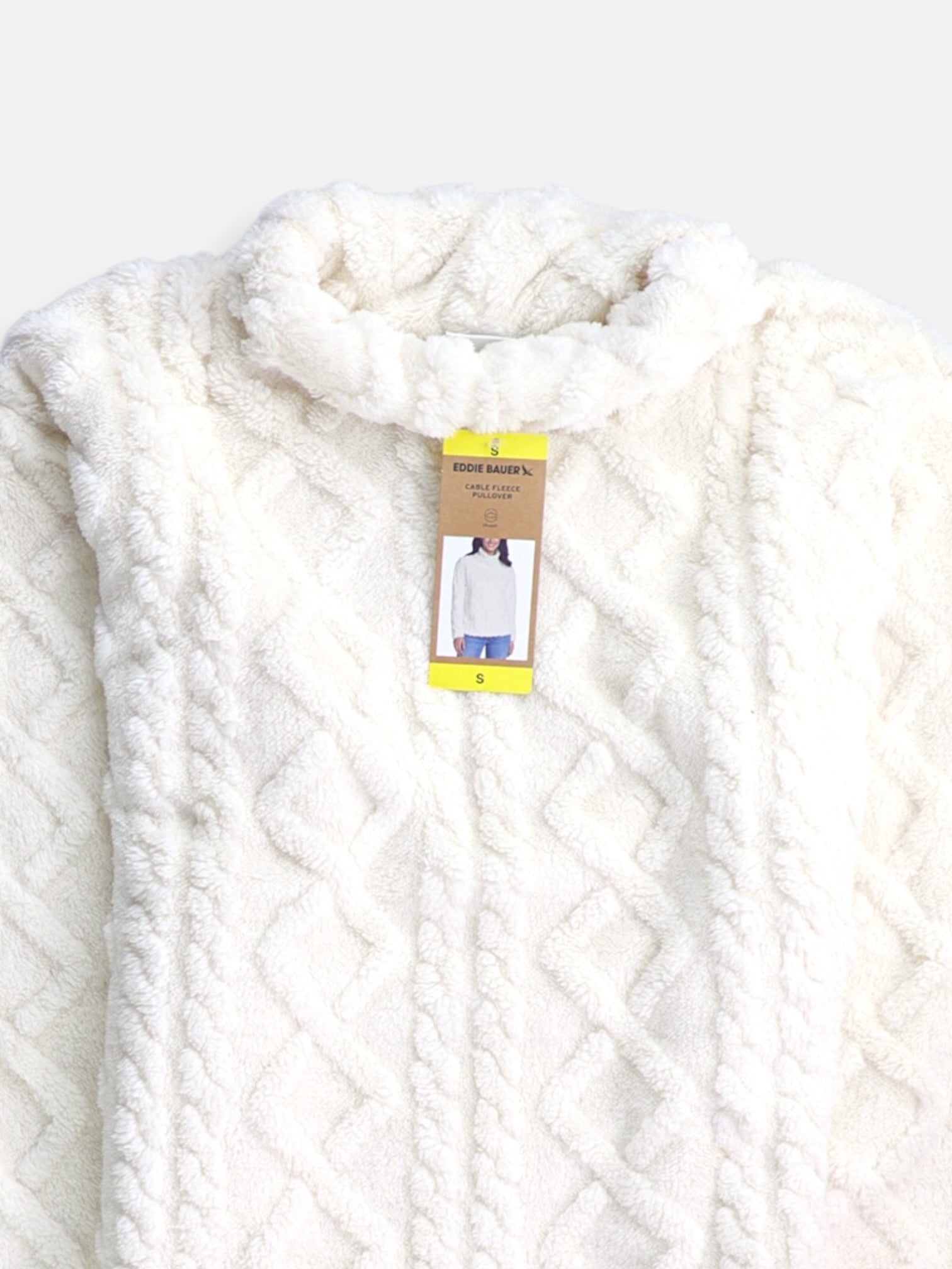 Eddie Bauer Sueter Teddy Turtleneck - Mujer - Small