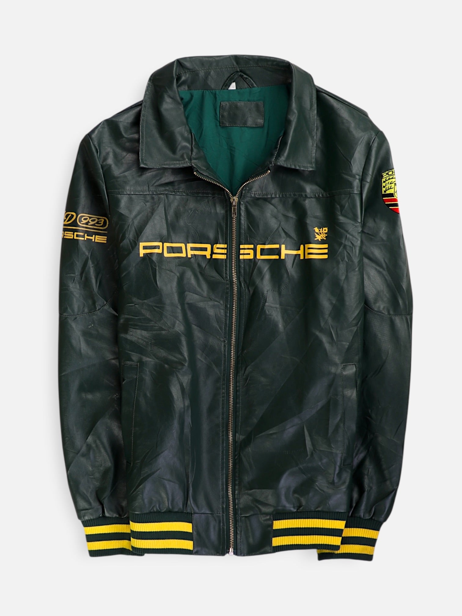 Chaqueta Bomber Cuero - Hombre - Small