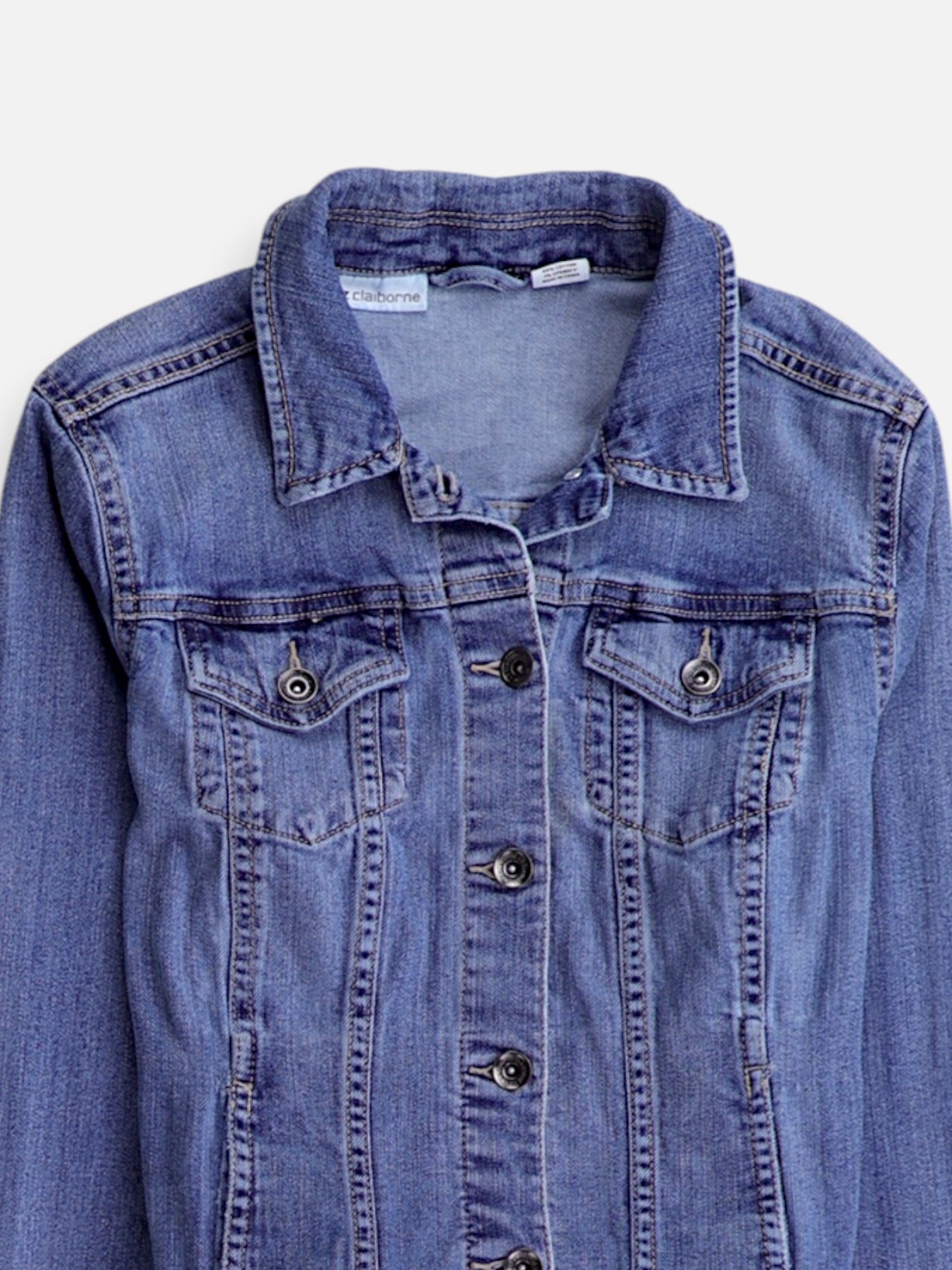 LIZ claiborne Chaqueta Denim Basic - Mujer - Medium