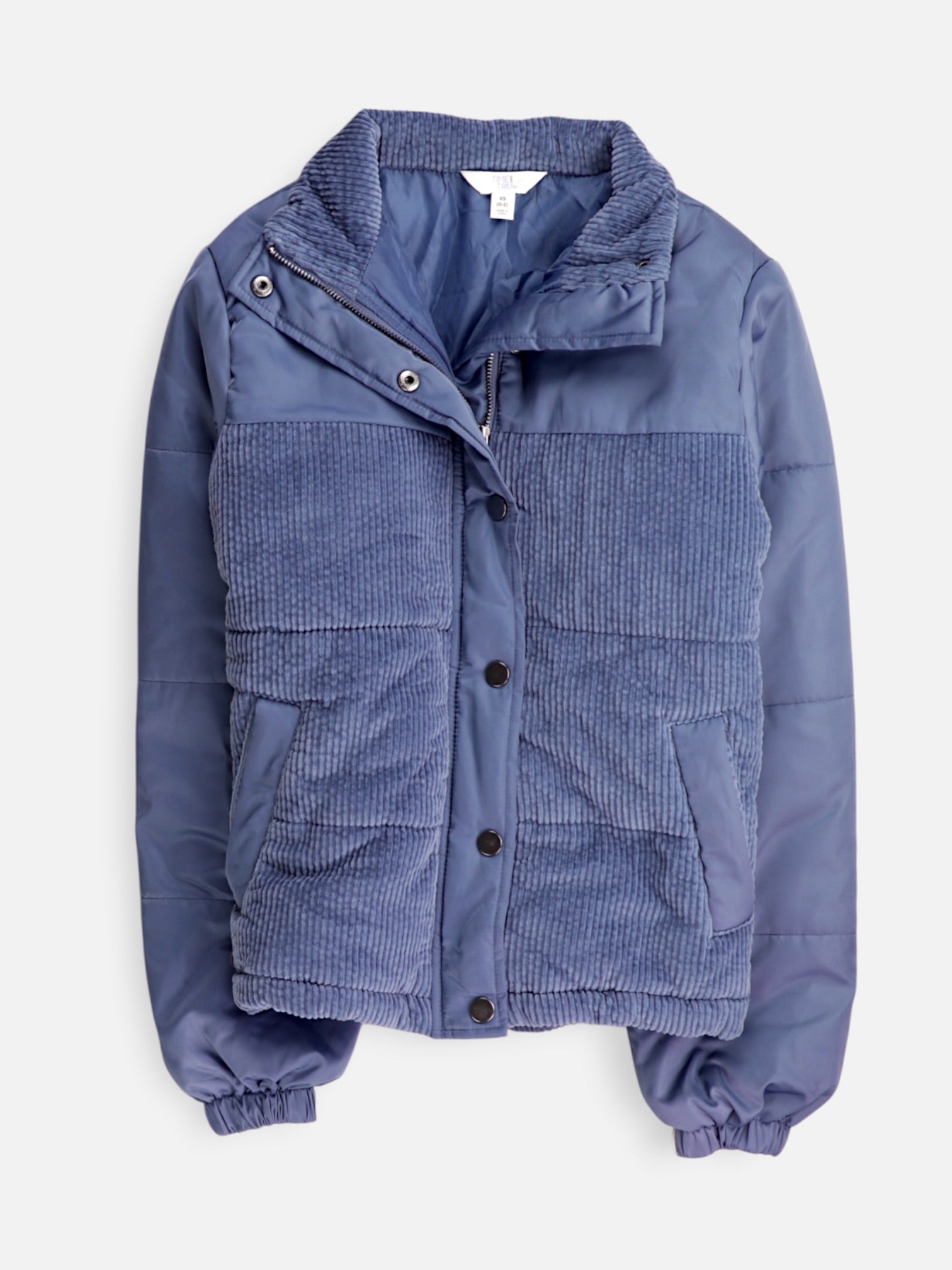 TIME THRU Chaqueta Puffer Impermeable - Mujer - XS