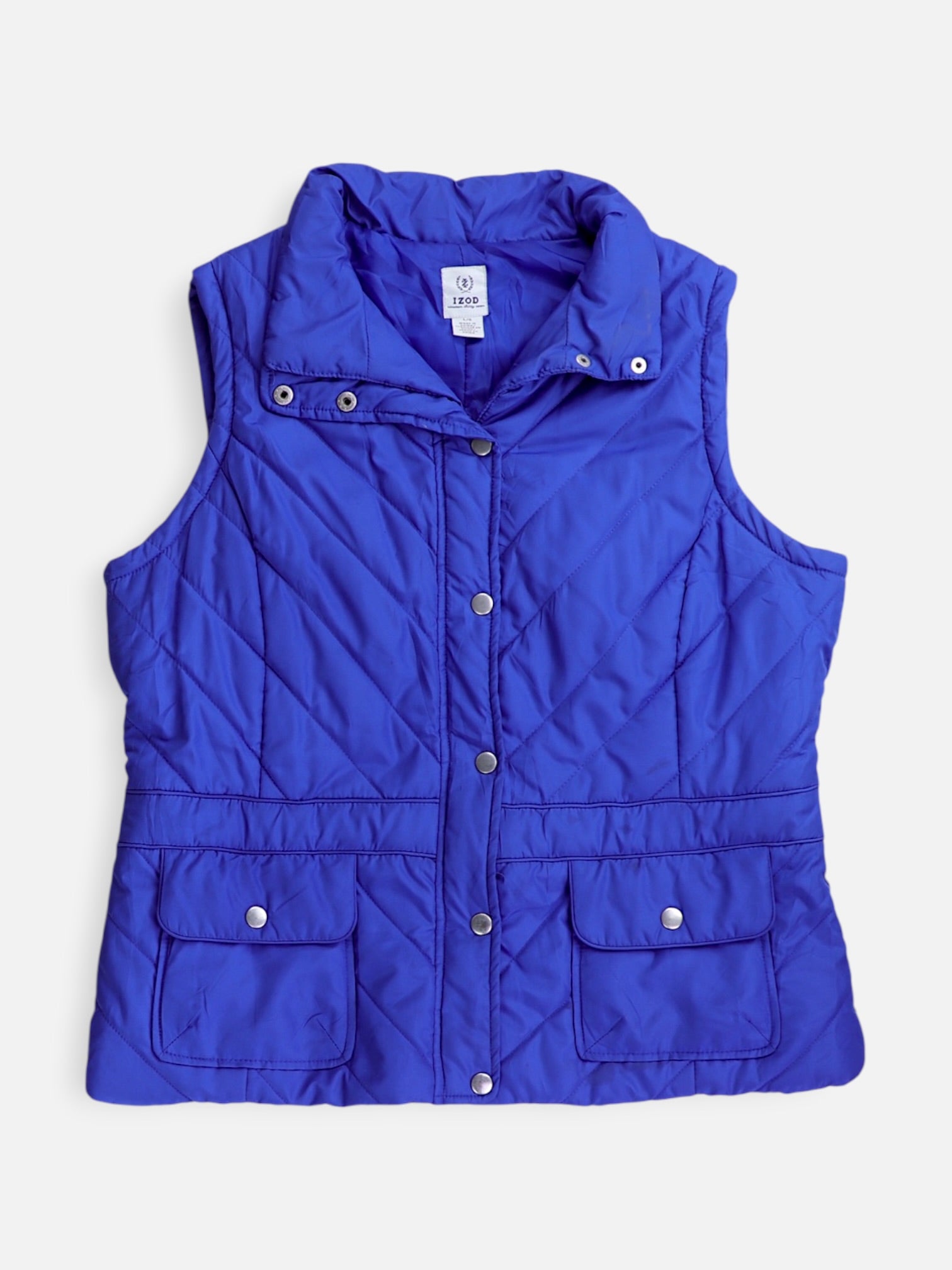 Izod Chaleco Puffer - Mujer - Large