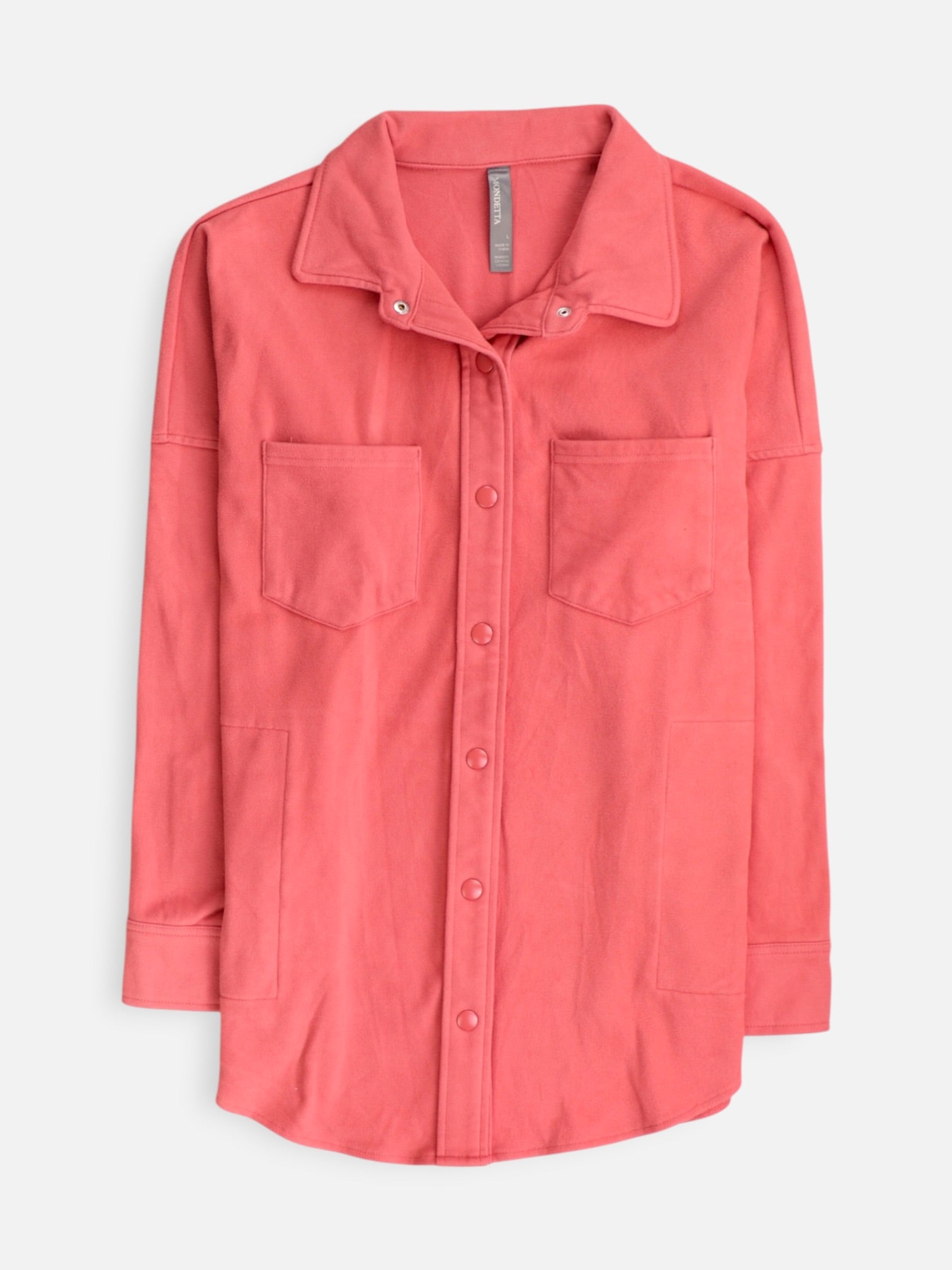 Chaqueta Sobrecamisa Basic - Mujer - Large