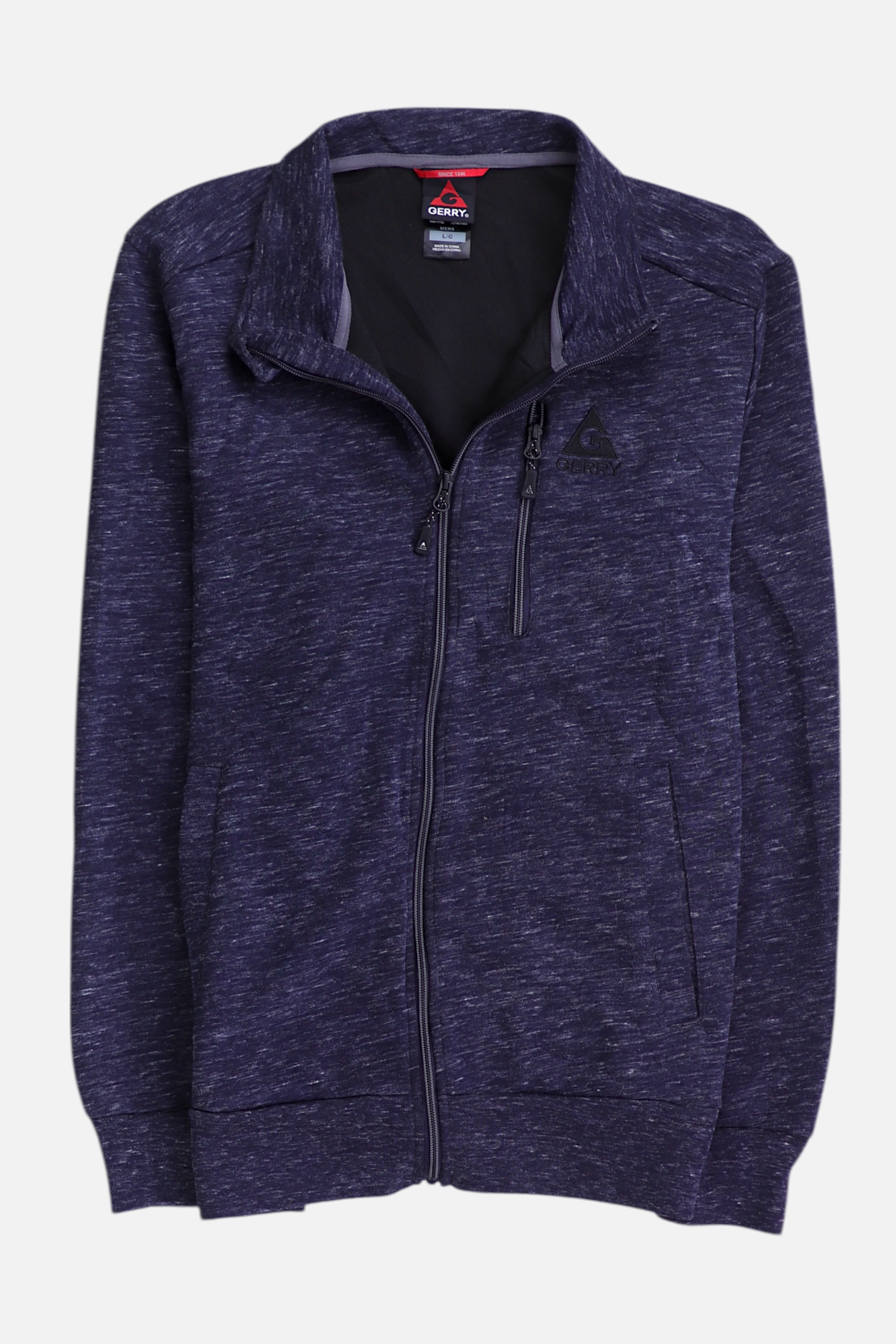 GERRY Sudadera Fleece Deportivo - Hombre - Large