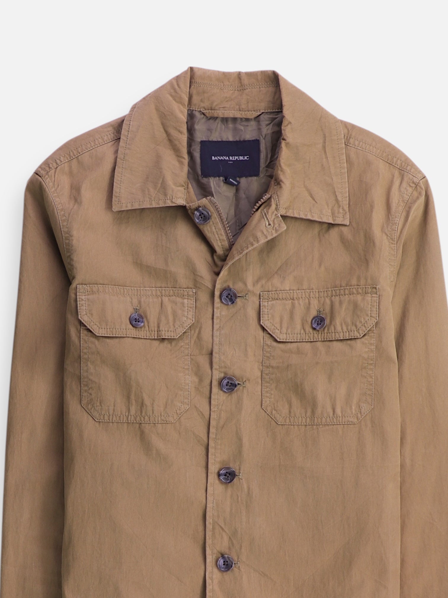 Banana Republic Chaqueta Casual Fleece - Hombre - Small