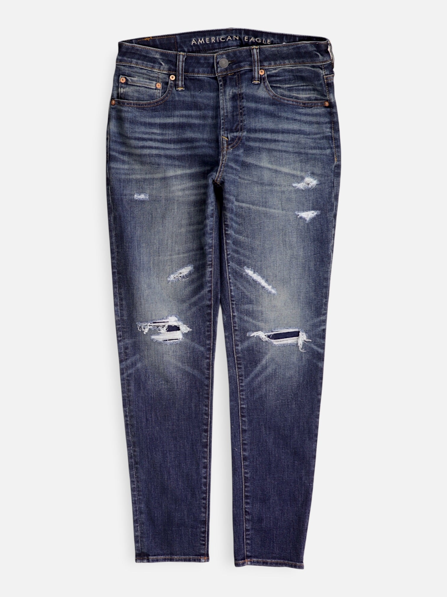 American Eagle Jean Skinny Fit Denim - Hombre - 32x32