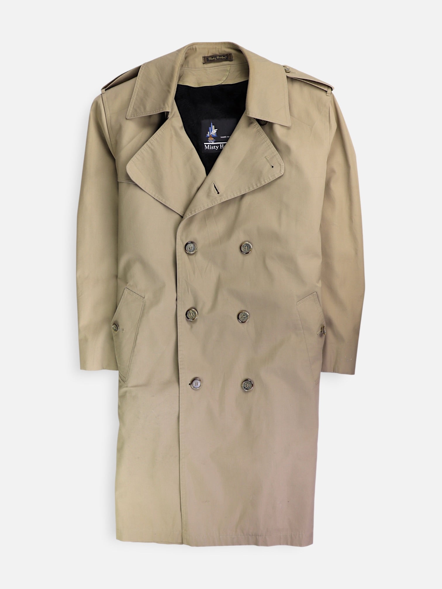 Abrigo Trench Coat Casual - Hombre - 42R