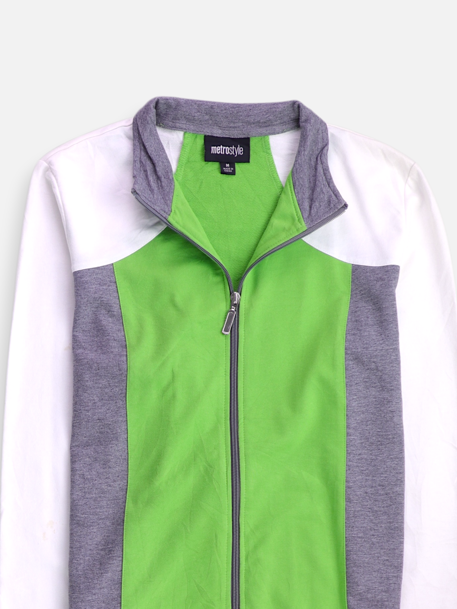 Sudadera Fleece Color Block - Mujer - Medium