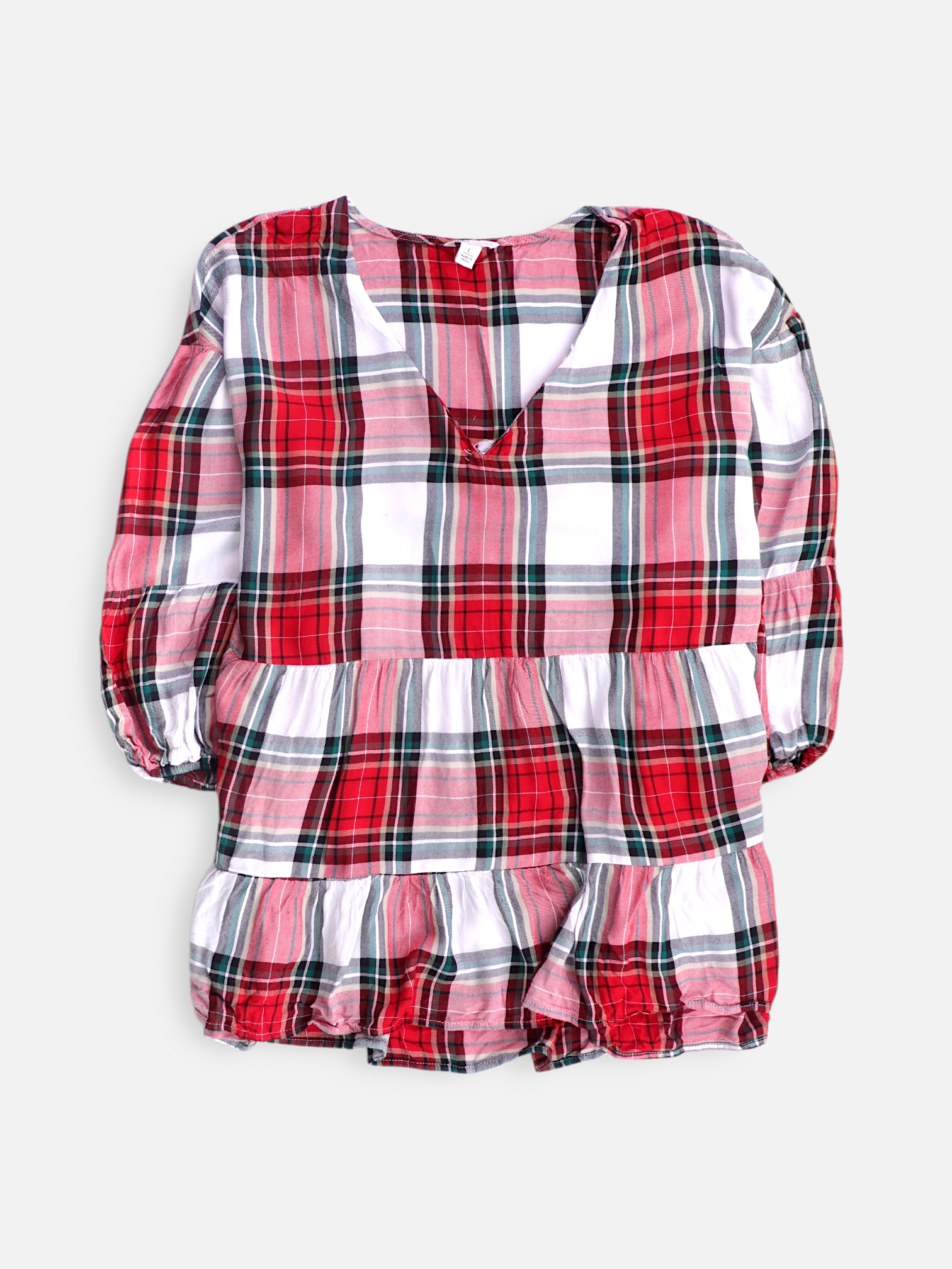 Blusa Color Block - Mujer - Large