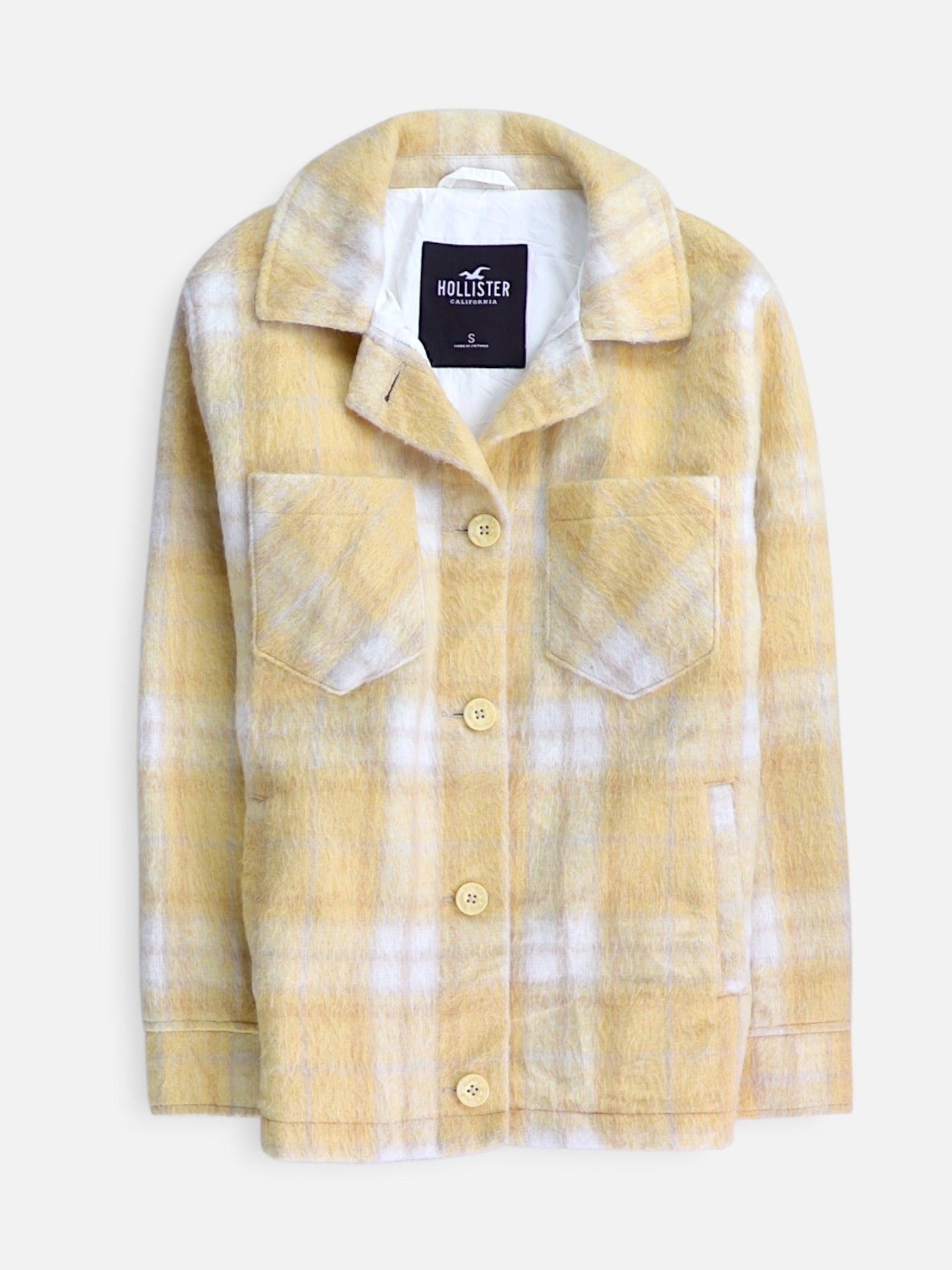 Hollister Chaqueta Sobrecamisa Basic - Mujer - Small