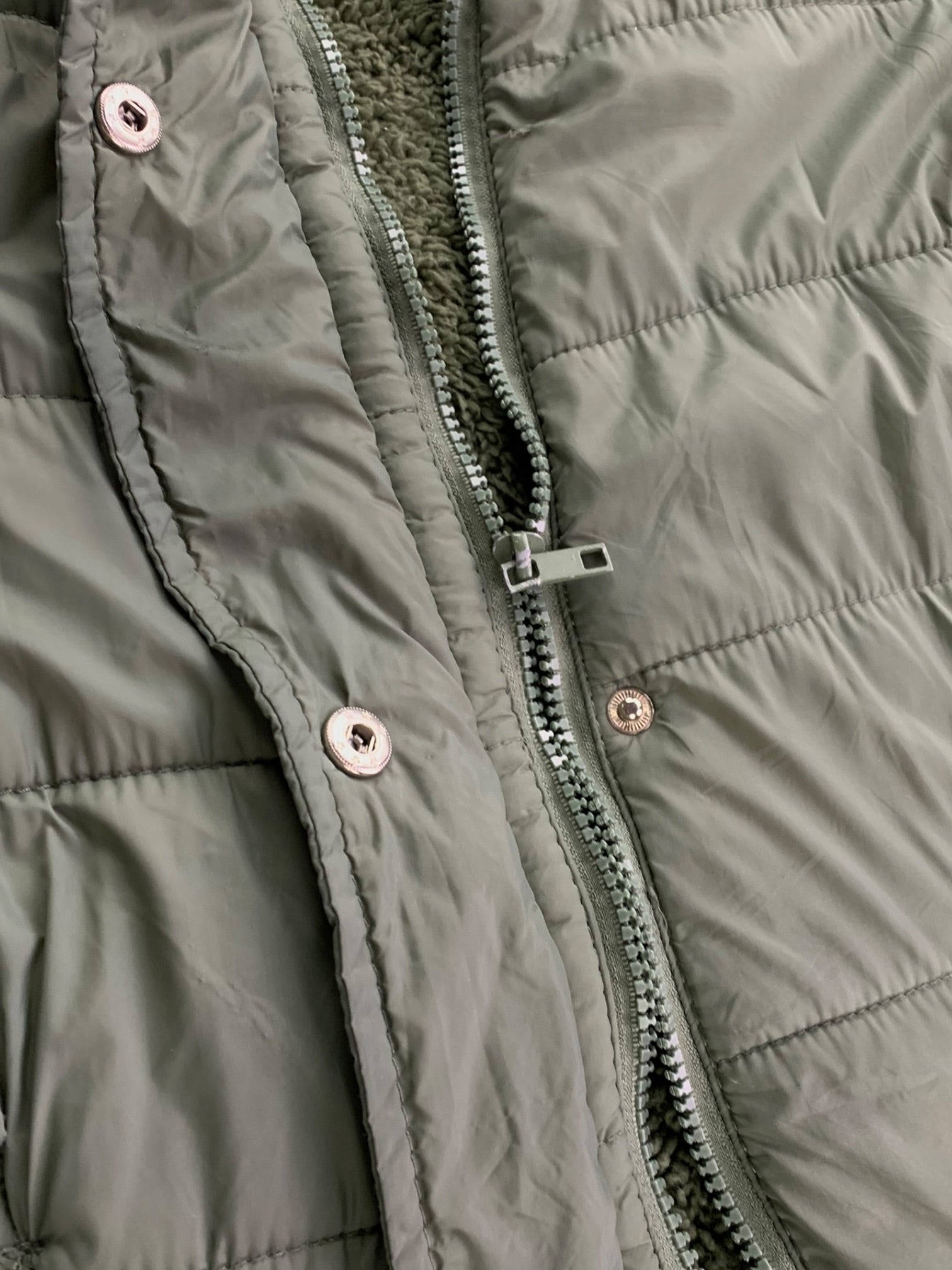 Aeropostale Chaqueta Puffer Impermeable - Mujer - Small