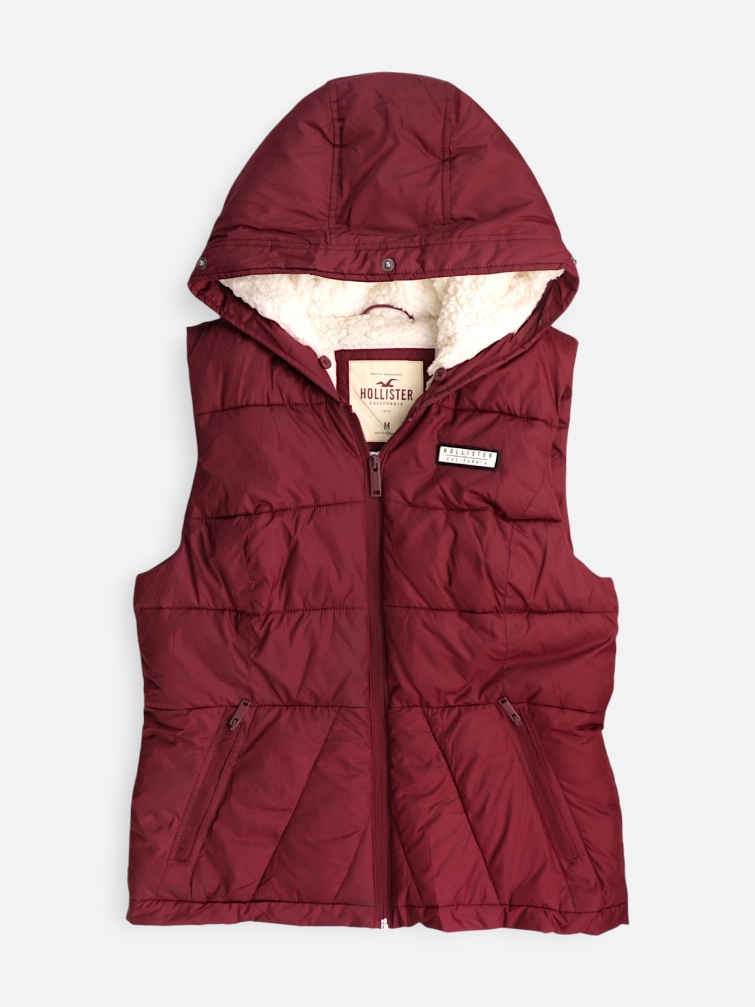 Hollister Chaleco Puffer - Mujer - Medium