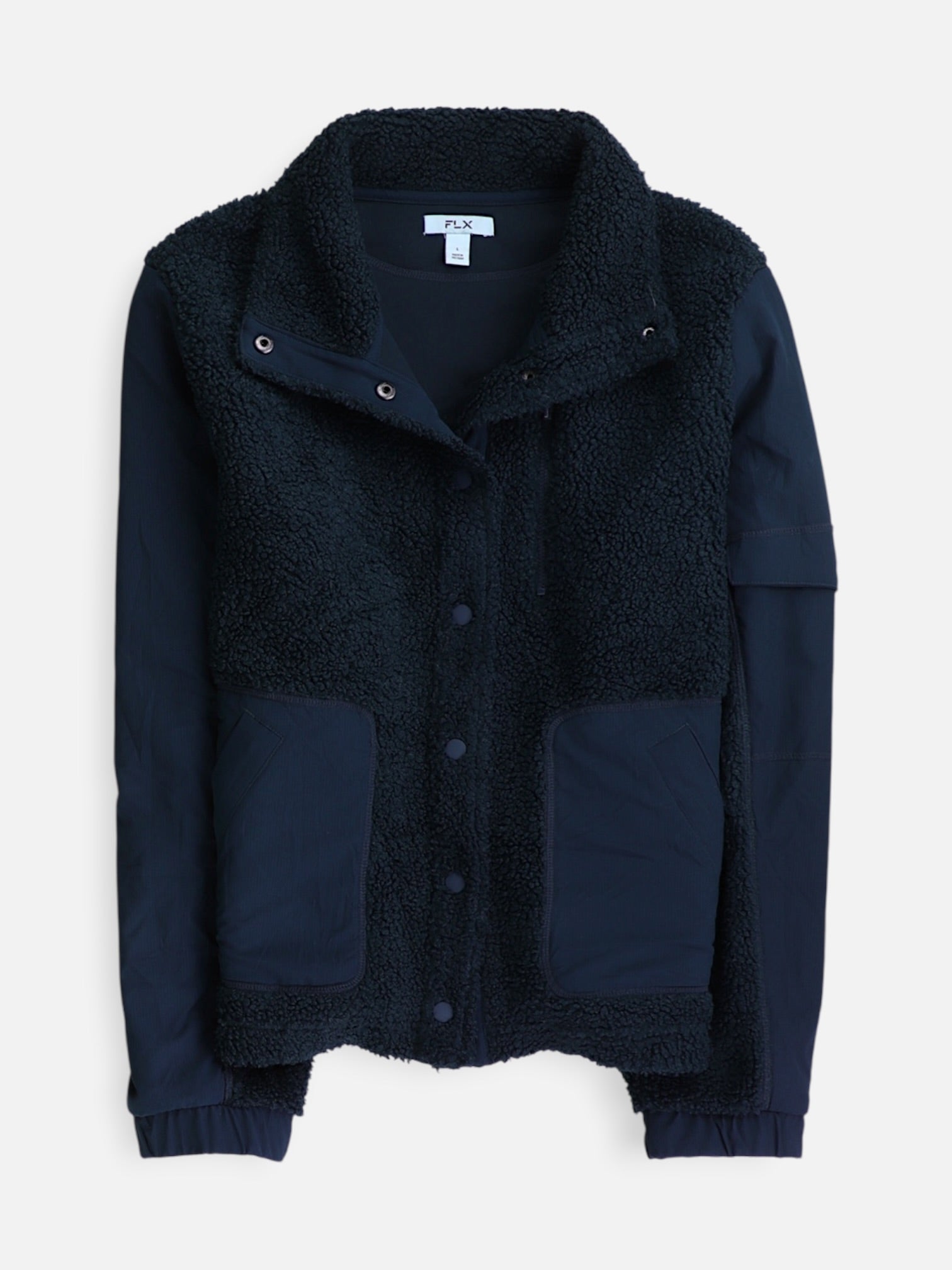 Sueter Fleece Casual - Mujer - Large