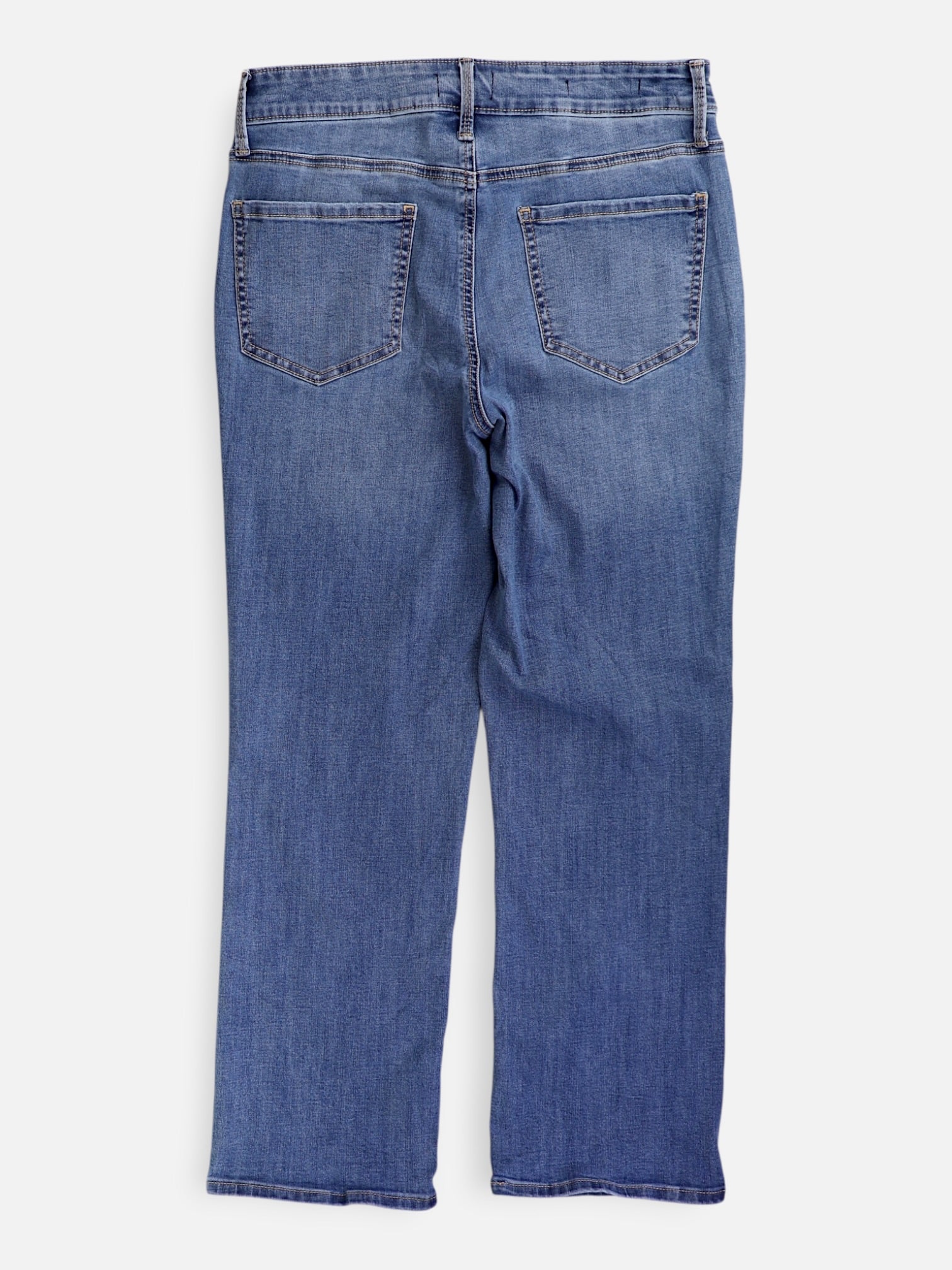 Jean High Rise Straight Denim - Mujer - 6