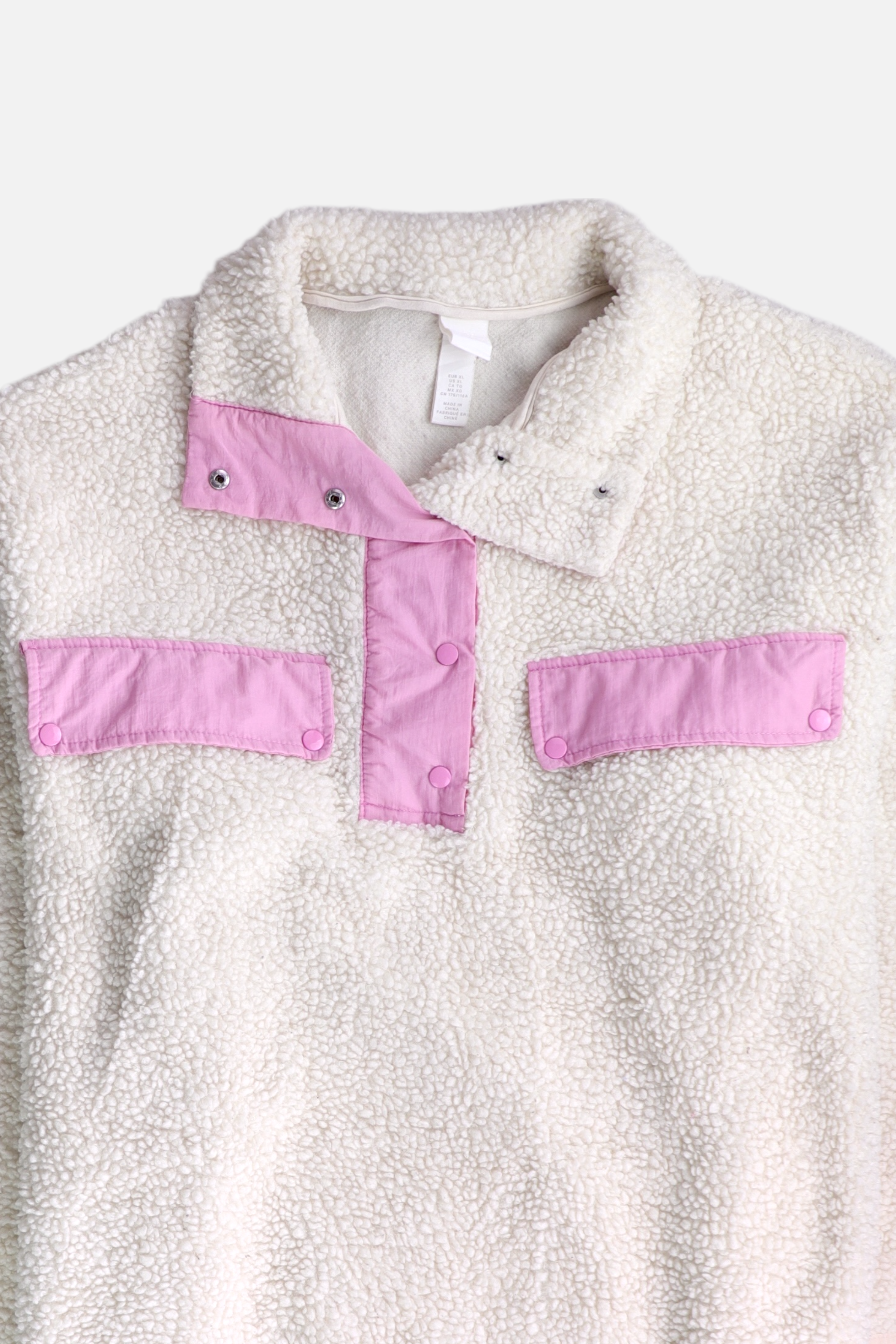H&M Sueter Fleece Teddy - Mujer - XL