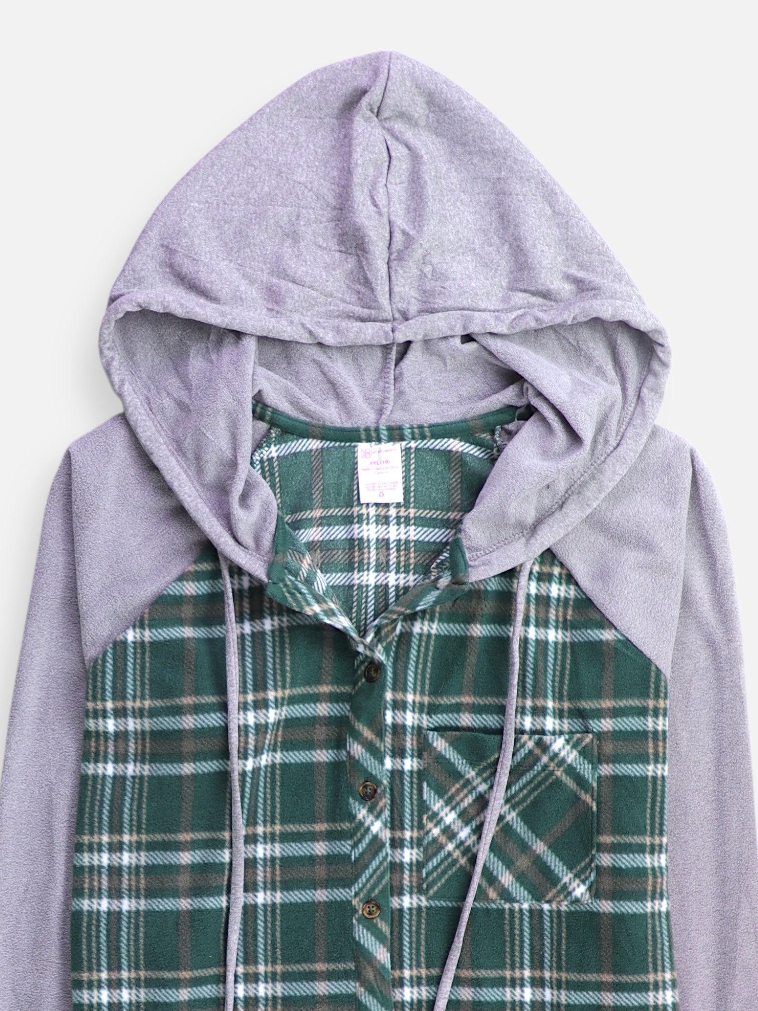 NOBO Sudadera Hoodie Color Block - Niña - 2XL - 18-20Y (Años)