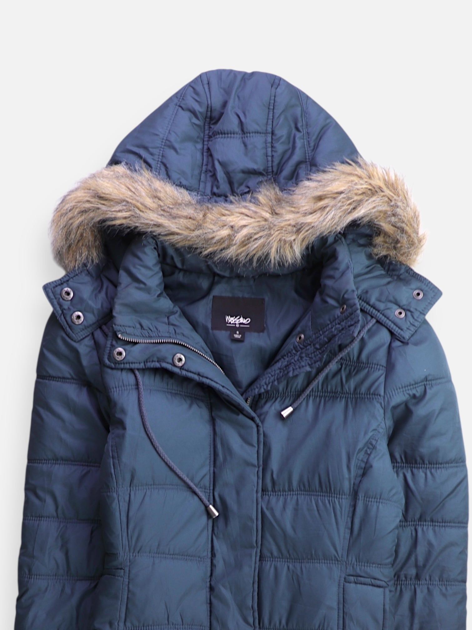 Mossimo Abrigo Impermeable Puffer - Mujer - Small