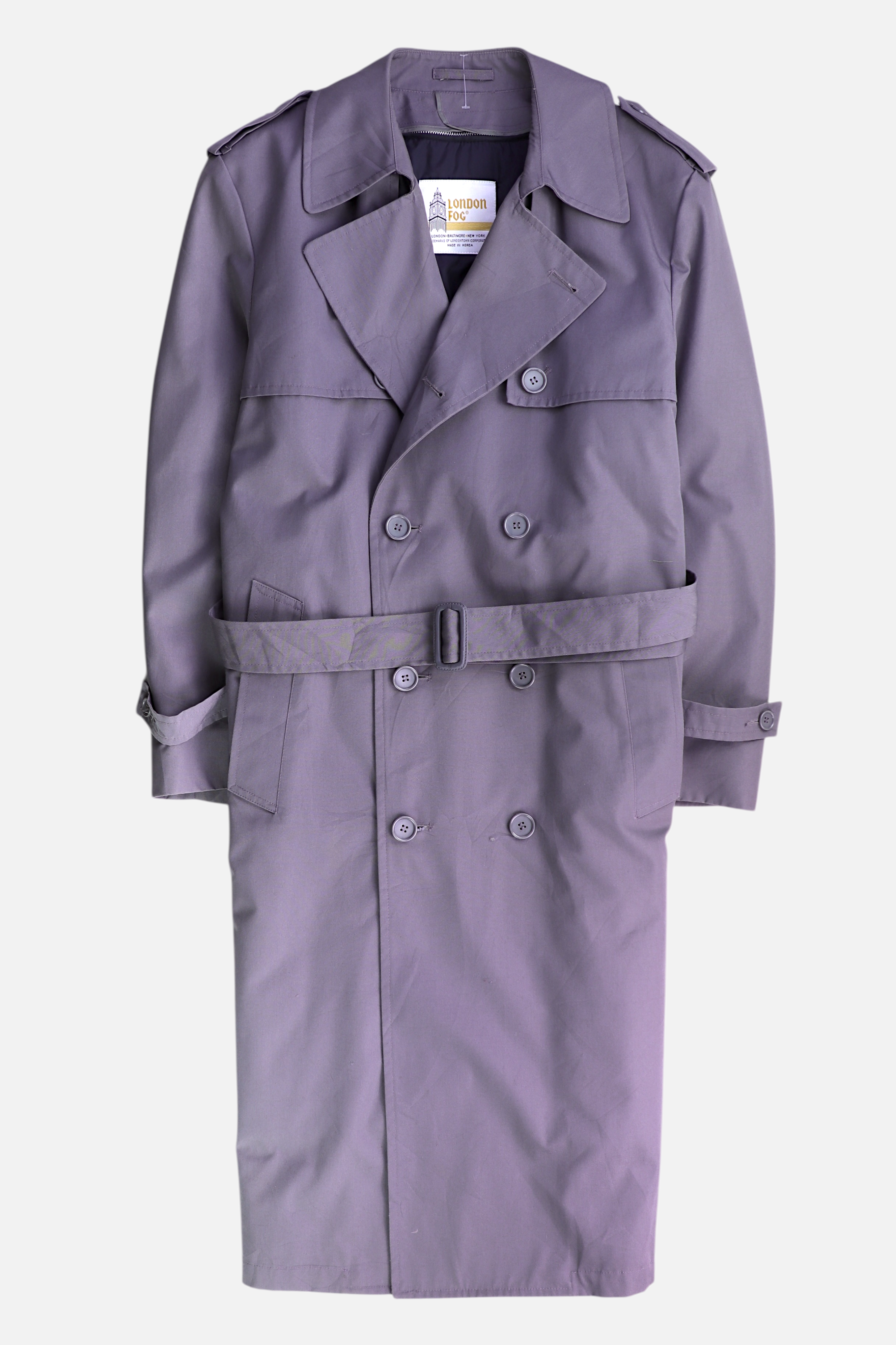 LONDON FOG Abrigo Trench Coat Casual - Hombre - N/A