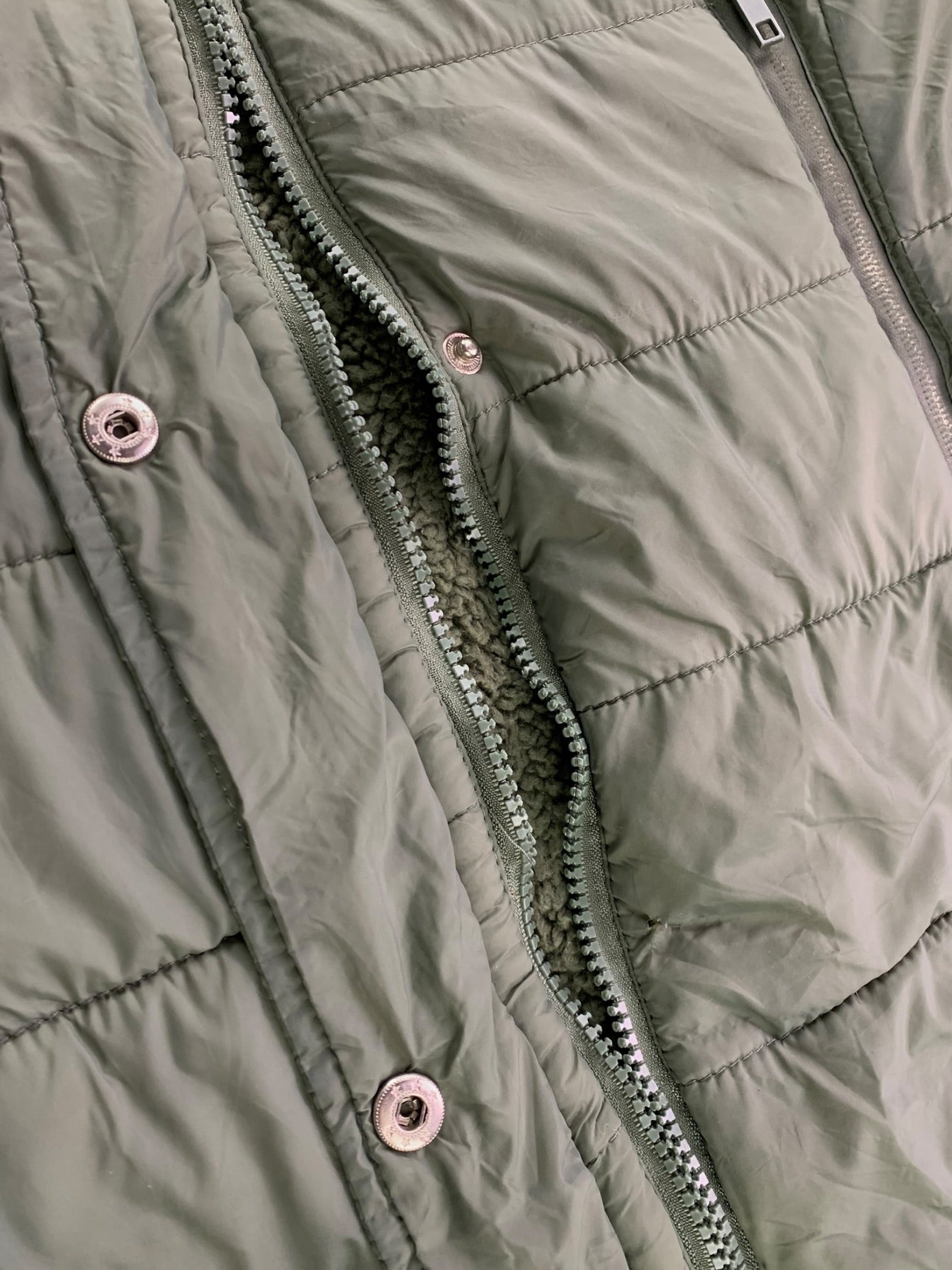 Aeropostale Chaqueta Puffer Impermeable - Mujer - Small