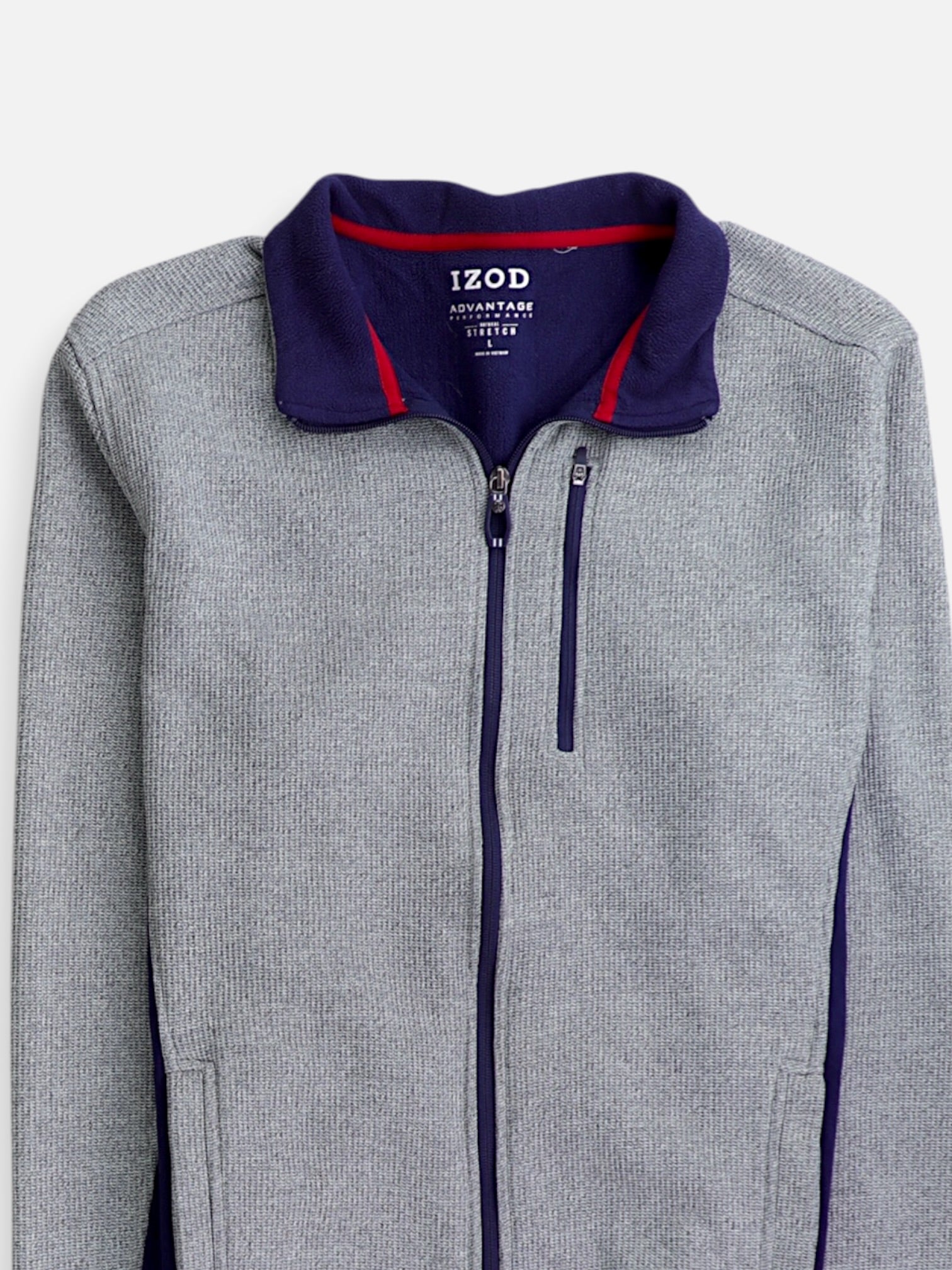 Izod Sudadera Fleece Deportivo - Hombre - Large