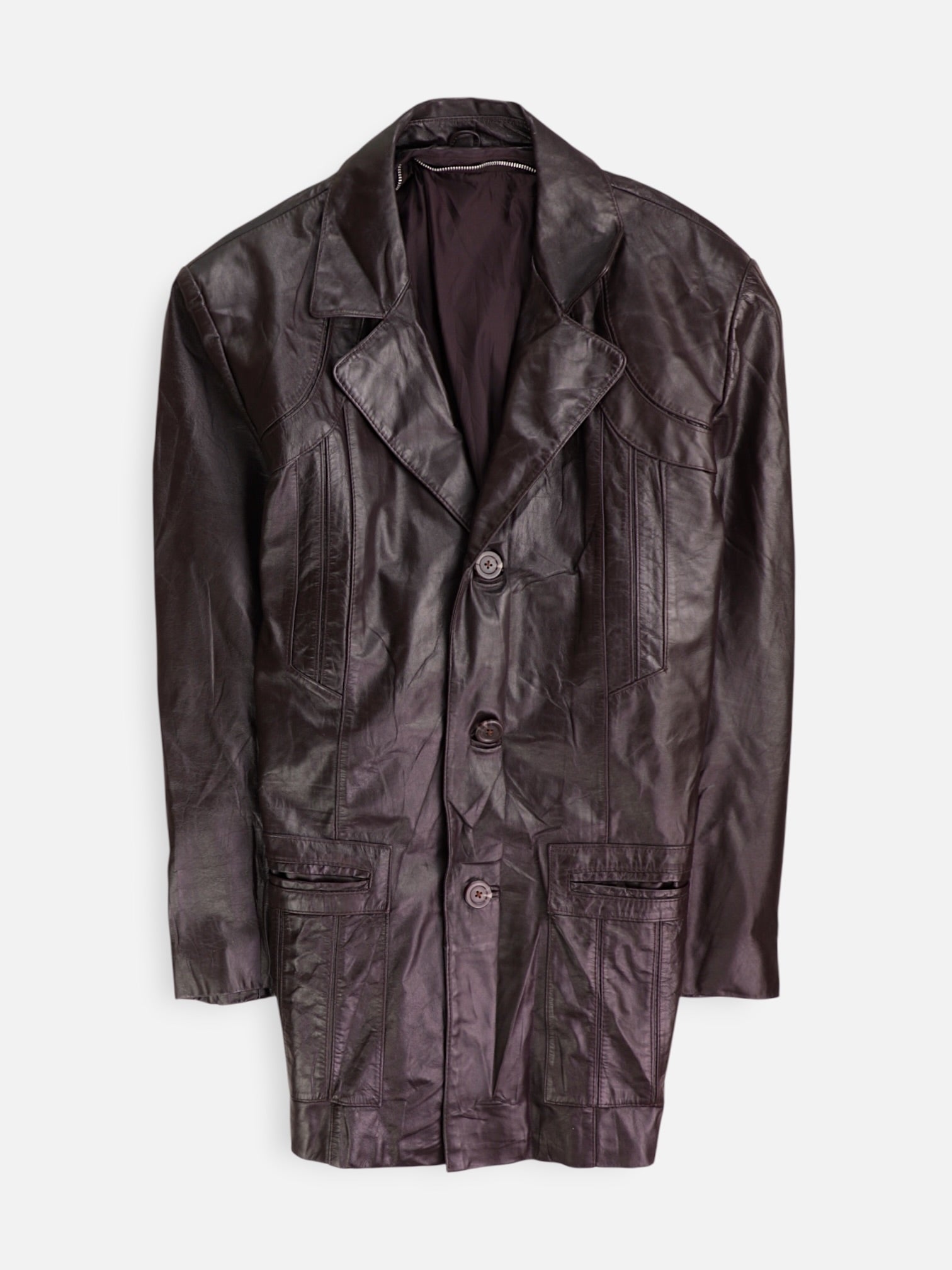 Chaqueta Casual Cuero - Hombre - N/A