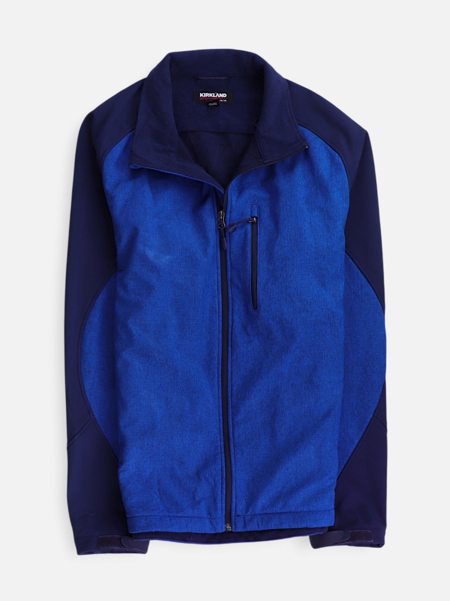 KIRKLAND Sudadera Fleece Color Block - Hombre - Large