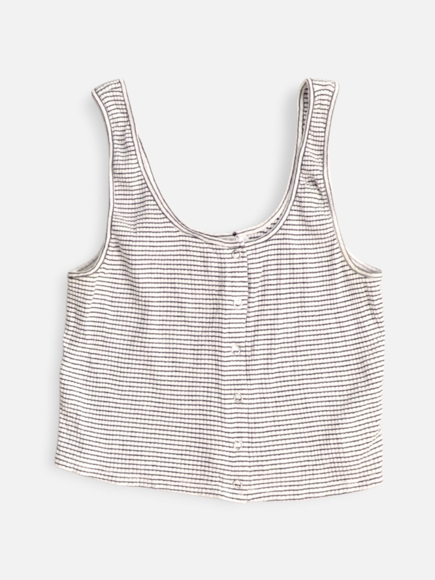 H&M Blusa Crop Top - Mujer - Medium