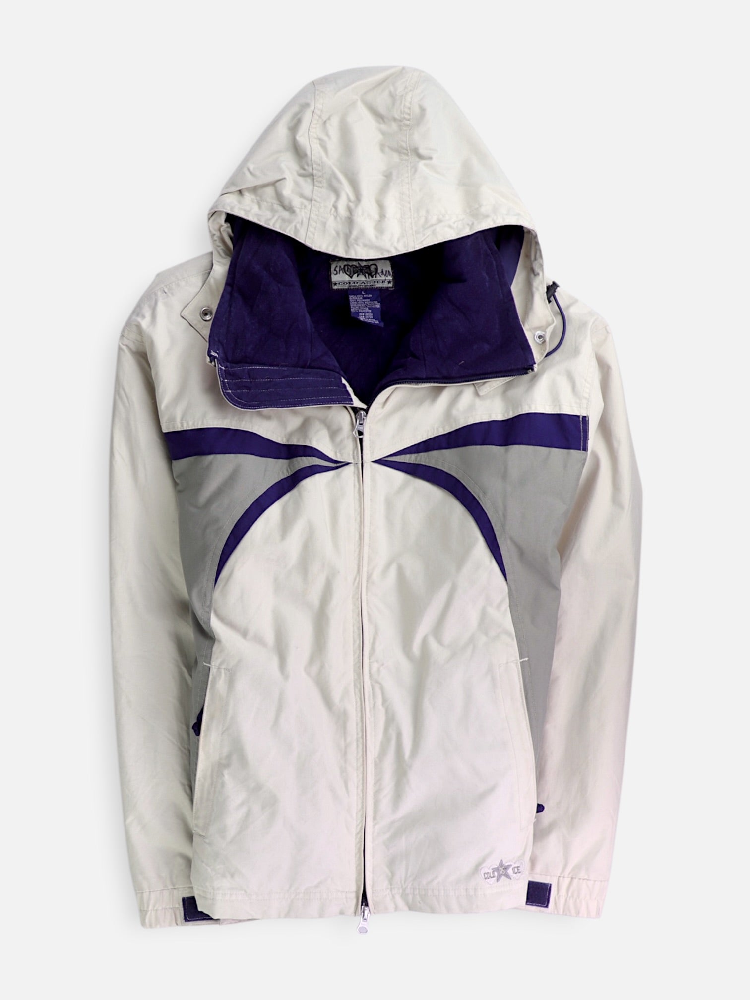Chaqueta Deportivo Color Block - Hombre - Large