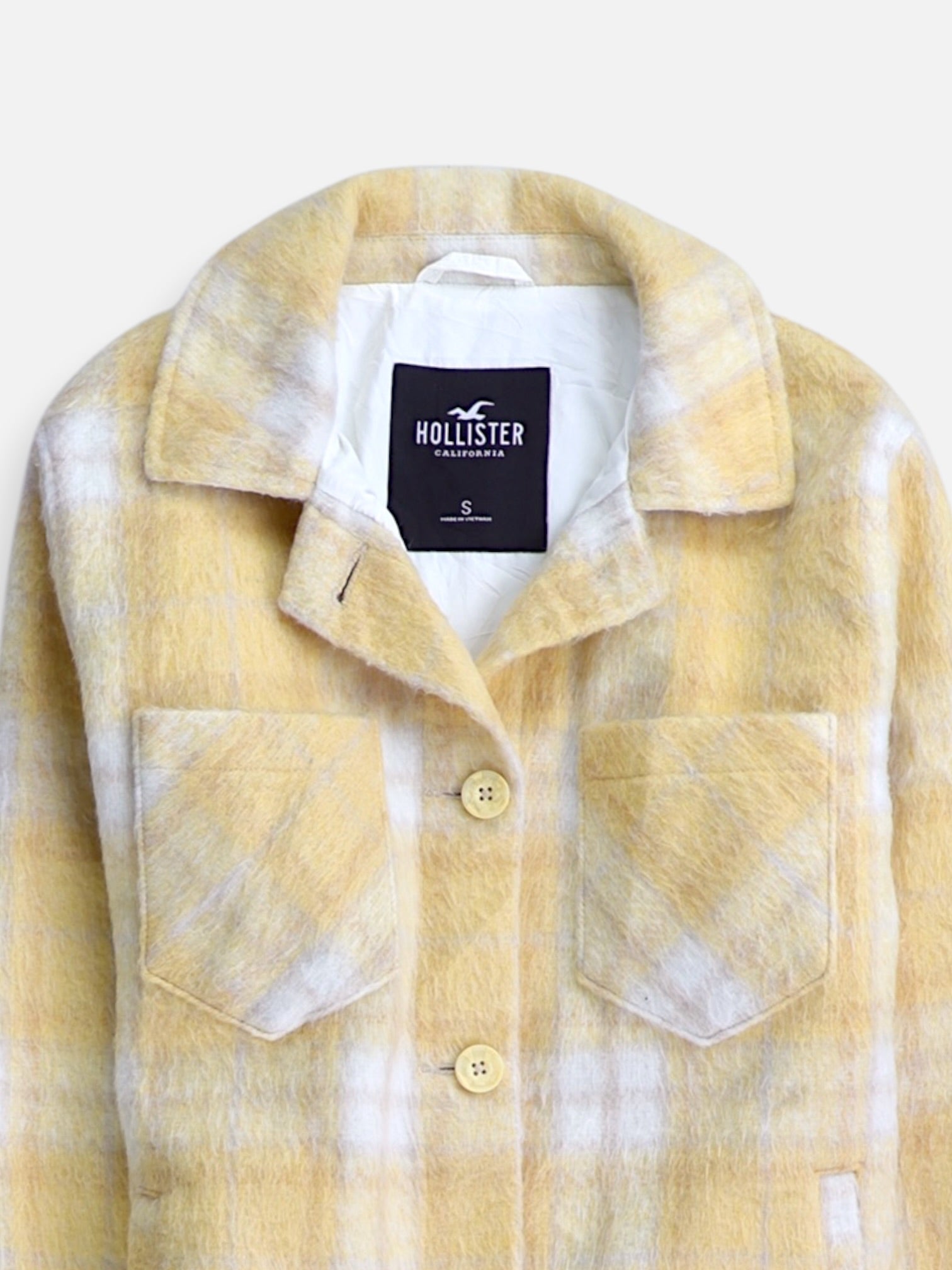 Hollister Chaqueta Sobrecamisa Basic - Mujer - Small